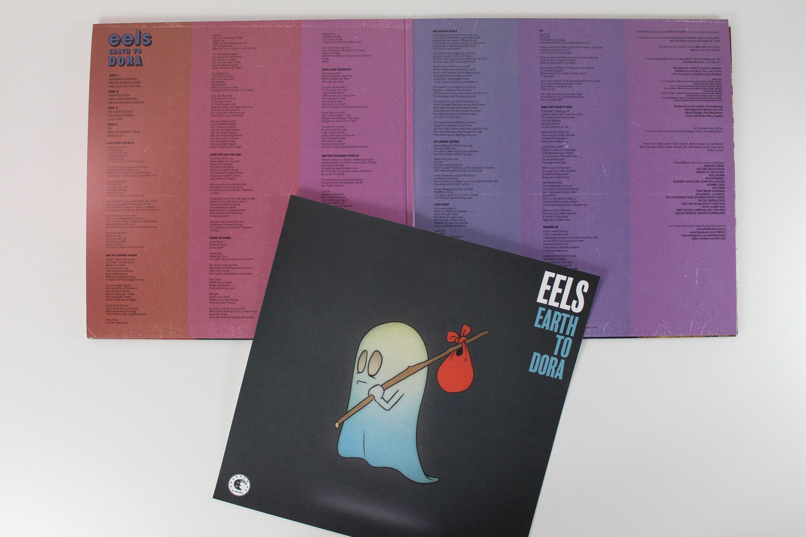 Eels - Earth To Dora on E Works 2 X 12" 45 RPM Red Vinyl Box Set With CD