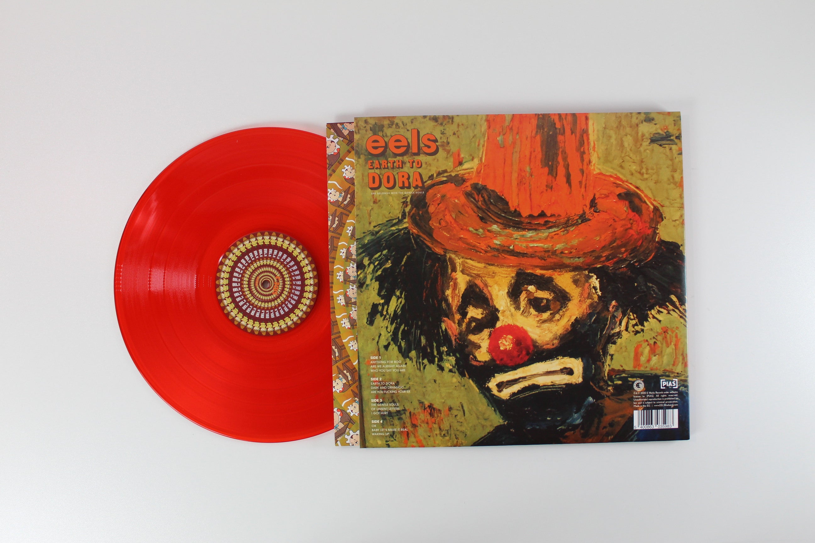 Eels - Earth To Dora on E Works 2 X 12" 45 RPM Red Vinyl Box Set With CD