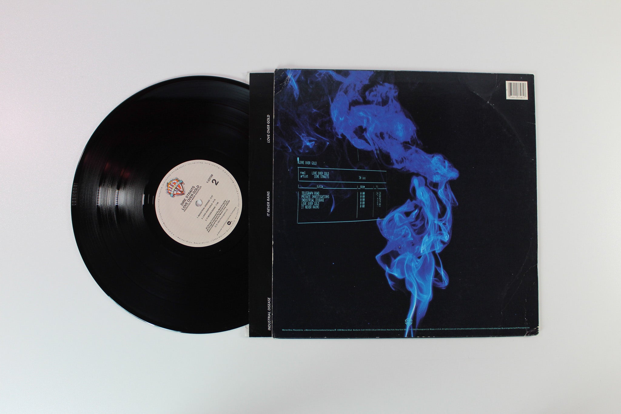 Dire Straits - Love Over Gold on Warner Bros. Records Ltd. Promo Quiex II