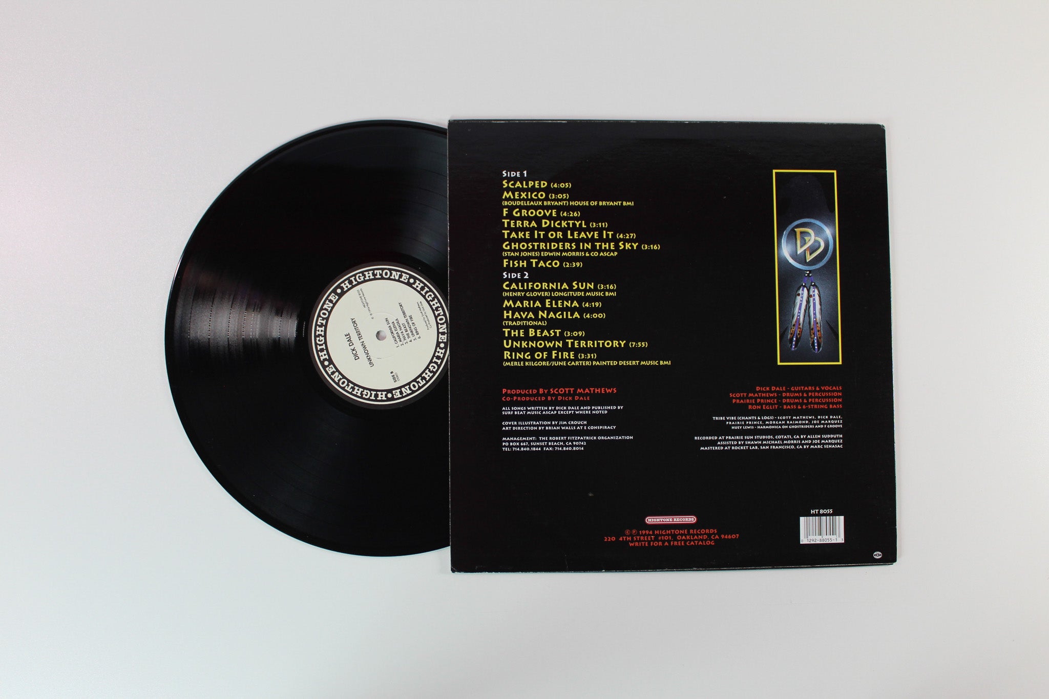 Dick Dale - Unknown Territory on Hightone Records