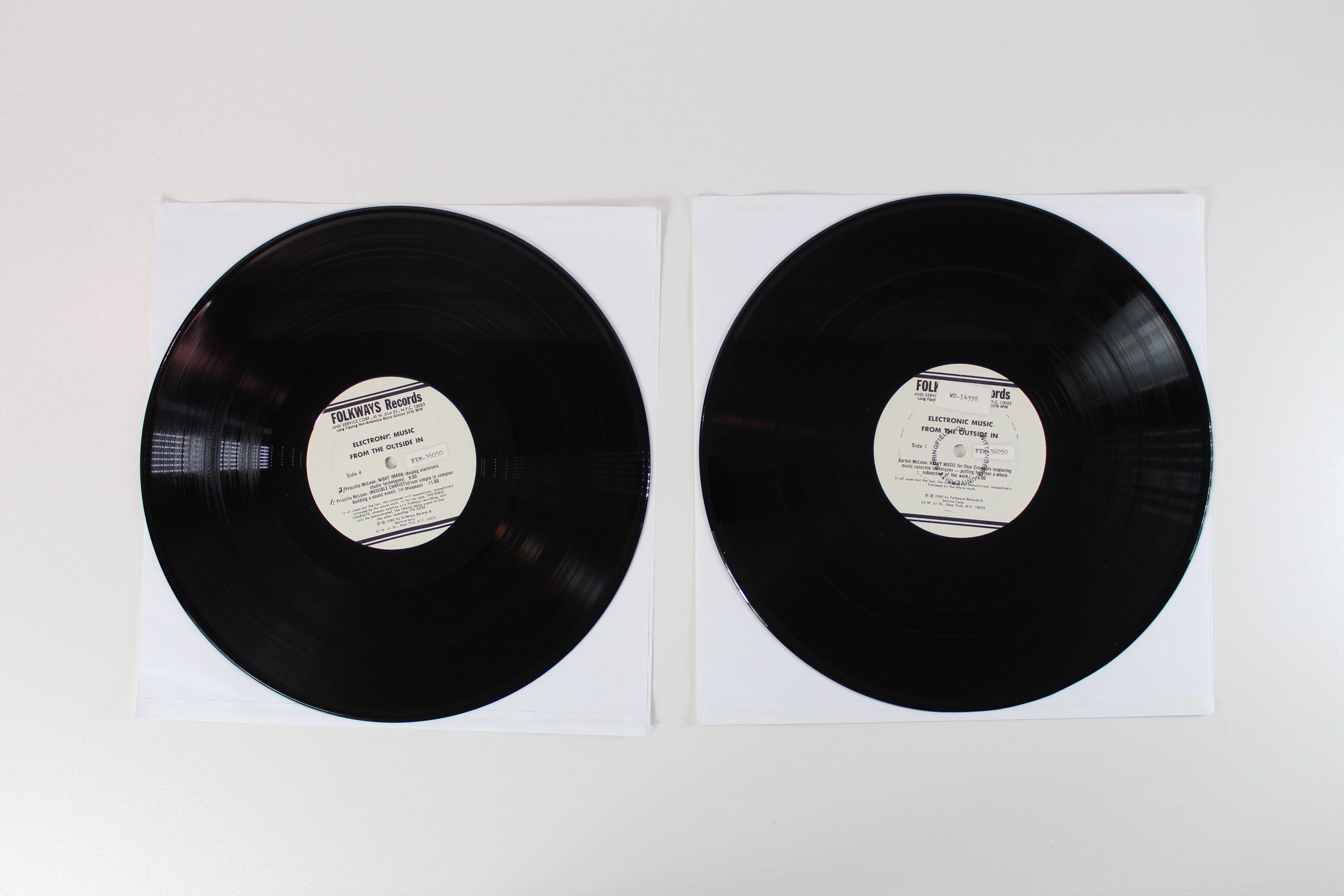 Barton McLean - Electronic Music From The Outside In on Folkways Records