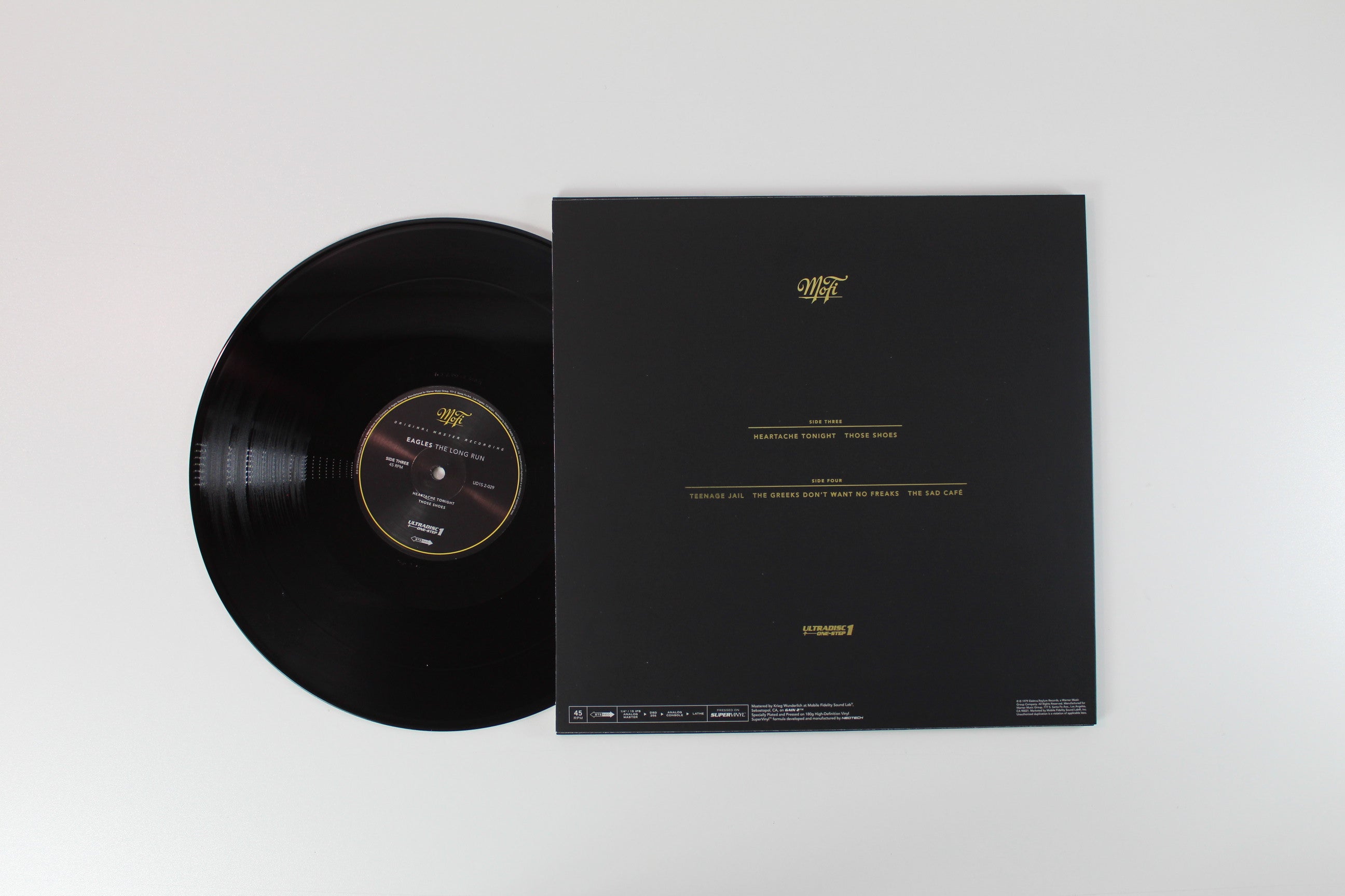 Eagles - The Long Run 45 RPM Numbered Reissue on Mobile Fidelity Sound Lab