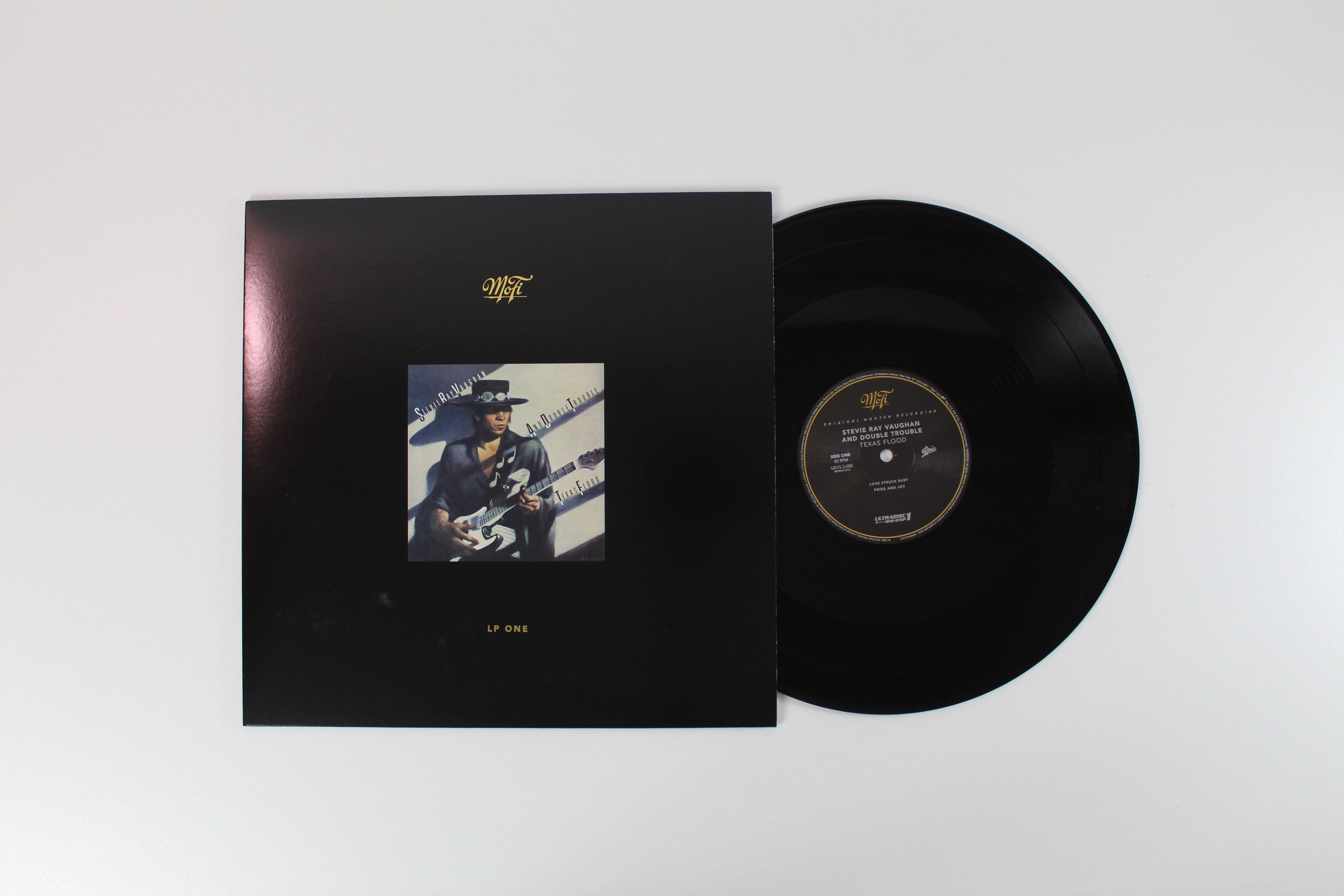 Stevie Ray Vaughan & Double Trouble - Texas Flood 45 RPM Reissue on Mobile Fidelity Sound Lab Box Set