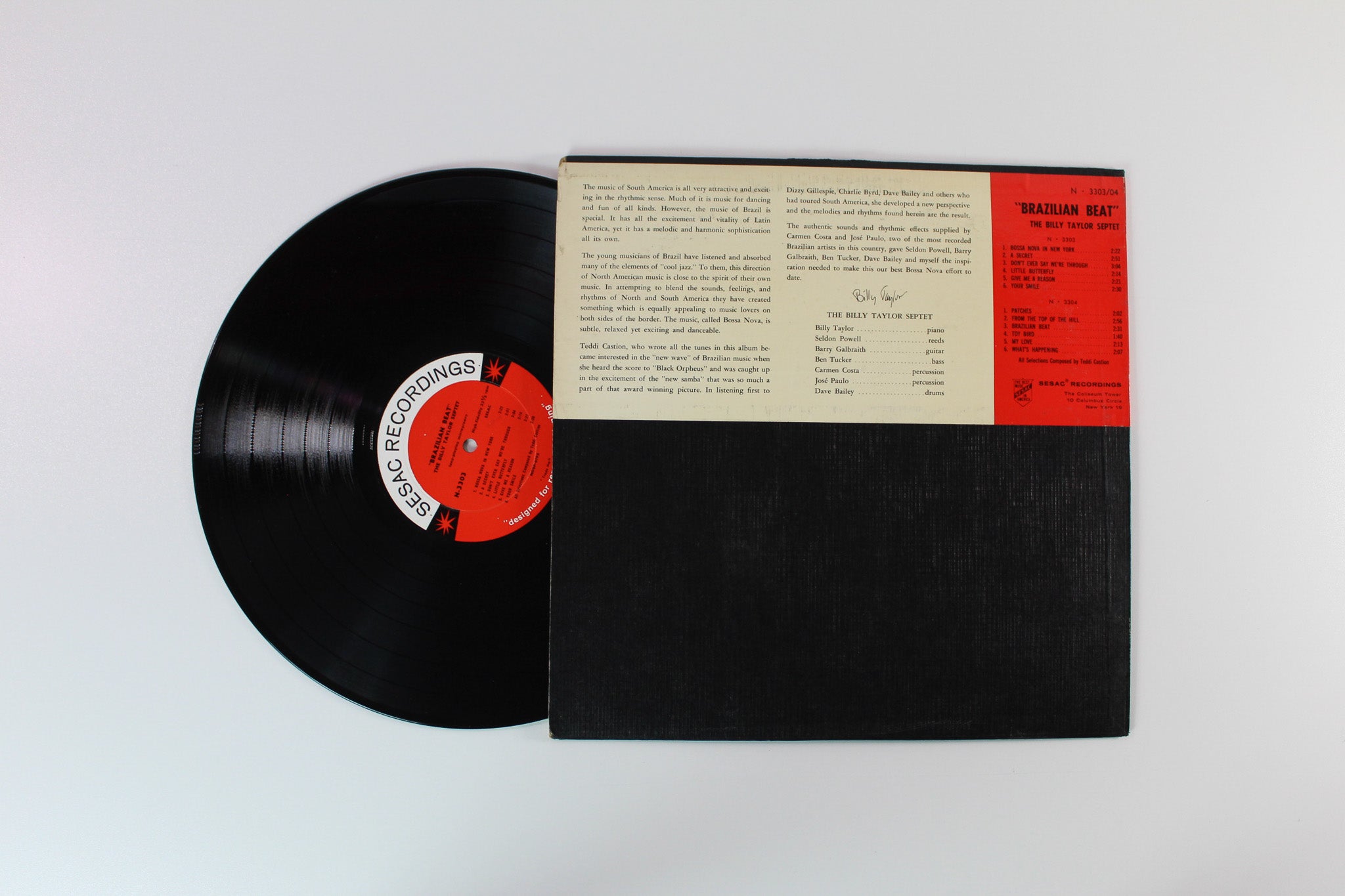 The Billy Taylor Septet - Brazilian Beat on Sesac Recordings
