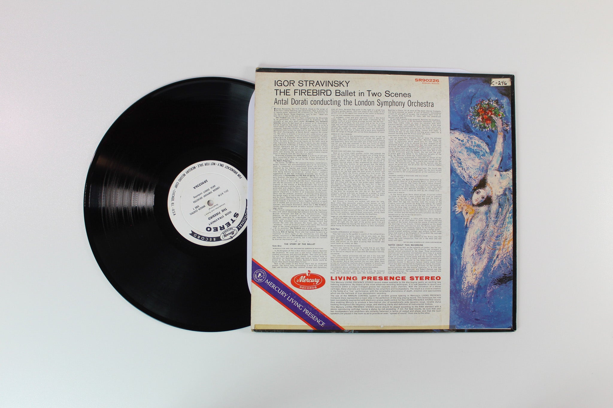 Igor Stravinsky - The Firebird on Mercury Living Presence Promo