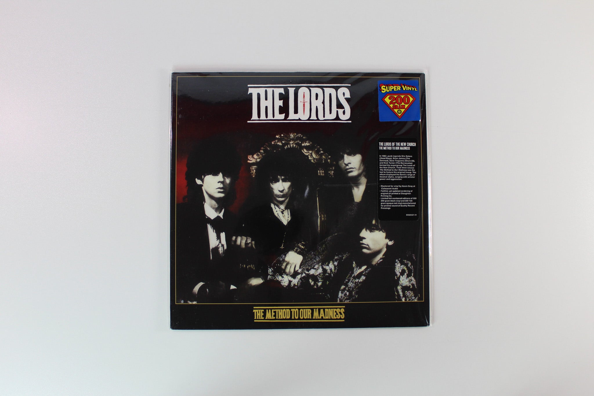 Lords Of The New Church - The Method To Our Madness on Drastic Plastic Ltd. Numbered SEALED