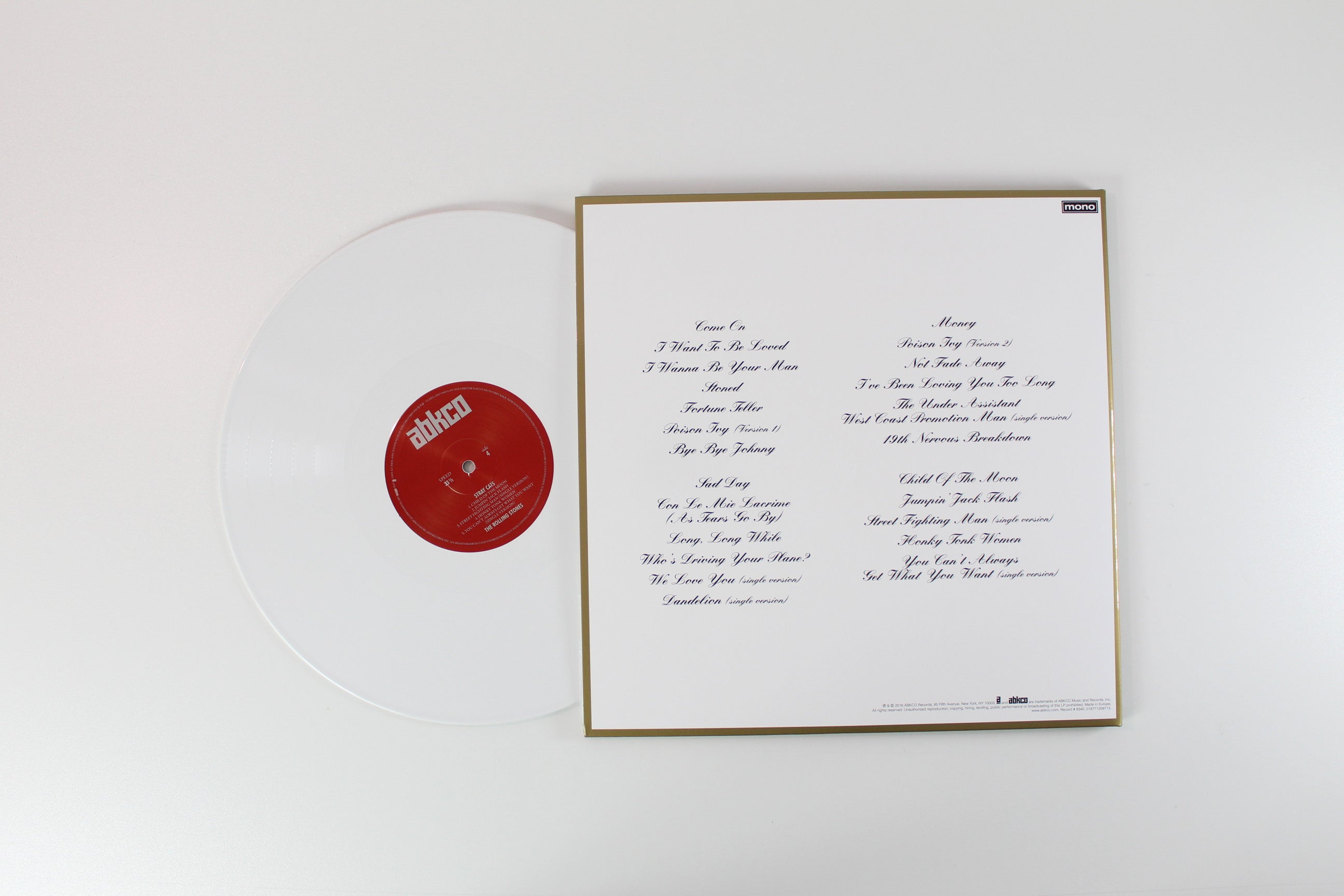 The Rolling Stones - The Rolling Stones In Mono Box Set Ltd. Numbered Colored Vinyl on ABKCO