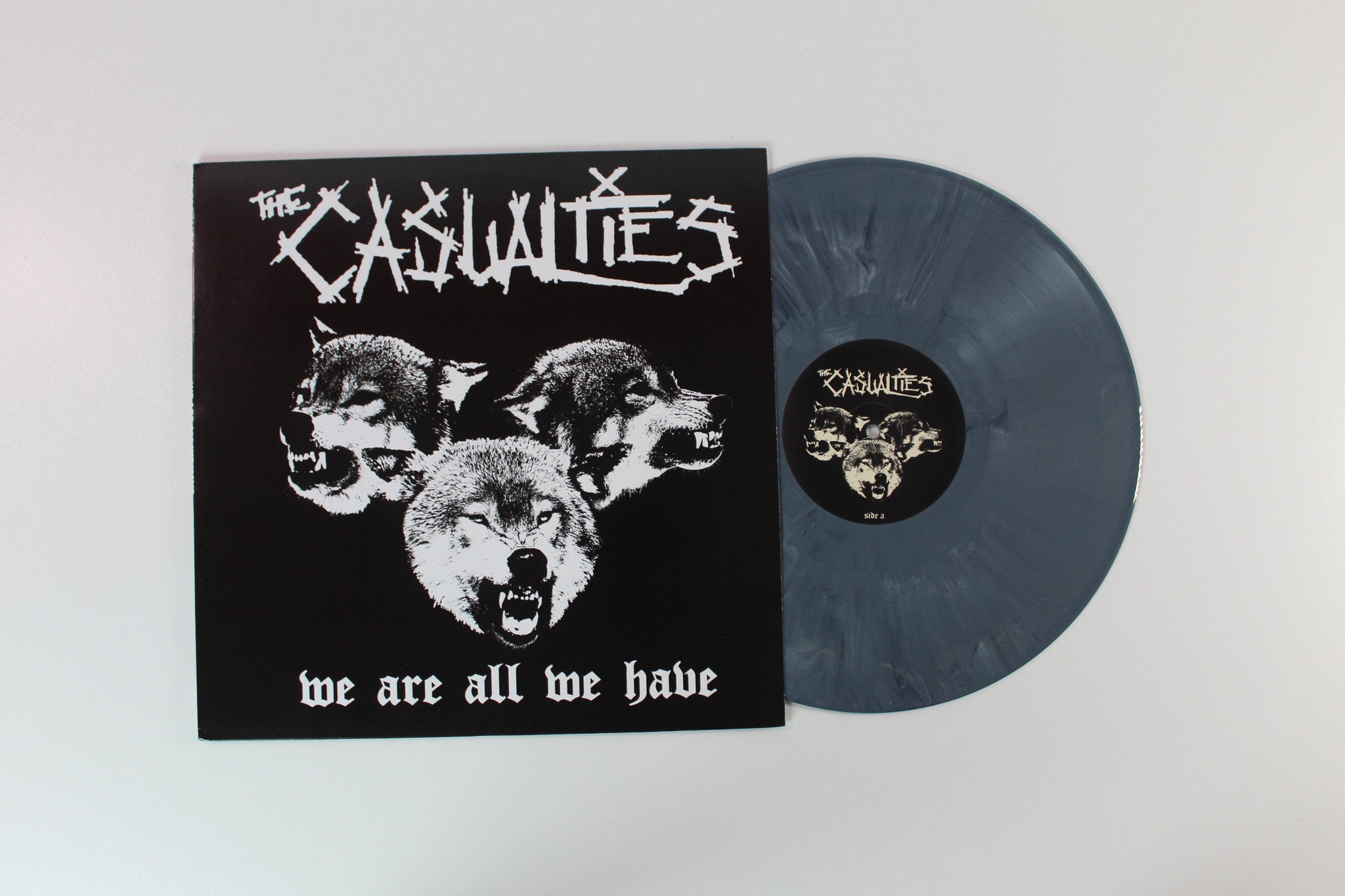 The Casualties - We Are All We Have on SideOneDummy Records Grey Vinyl