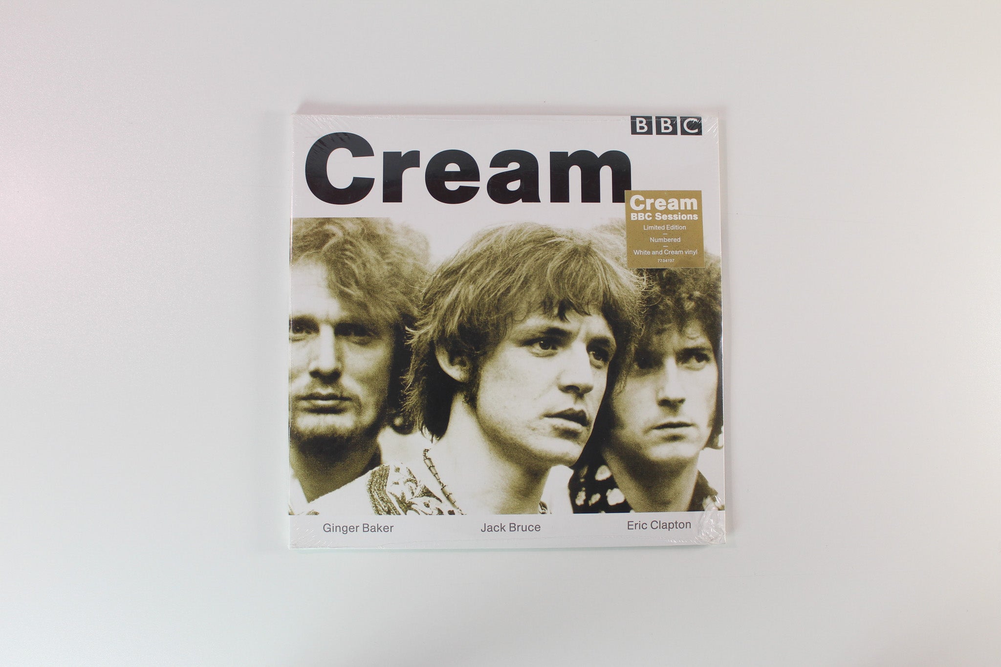 Cream - BBC Sessions on UMC/BBC Ltd. Numbered Reissue SEALED White & Cream Vinyl
