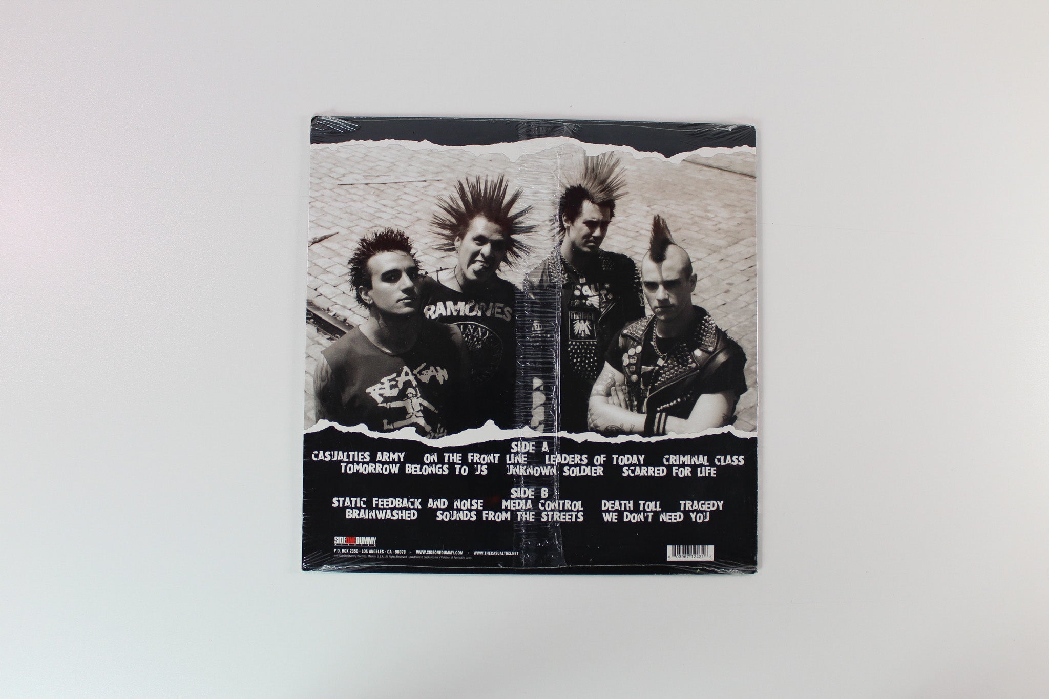 The Casualties - On The Front Line on SideOneDummy Records SEALED