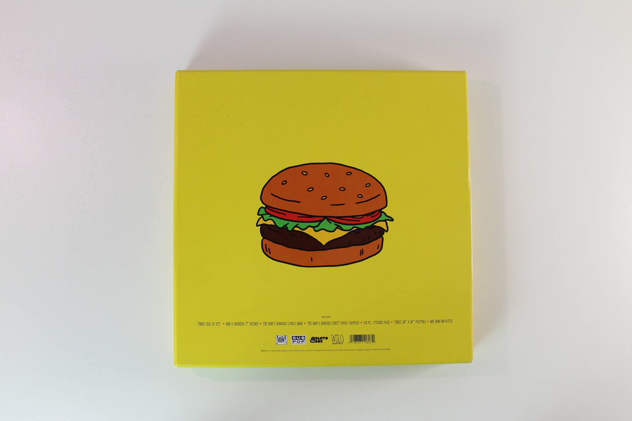Bob's Burgers - The Bob's Burgers Music Album Deluxe Ltd. Box Set on Sub Pop Red, Yellow & Green Vinyl
