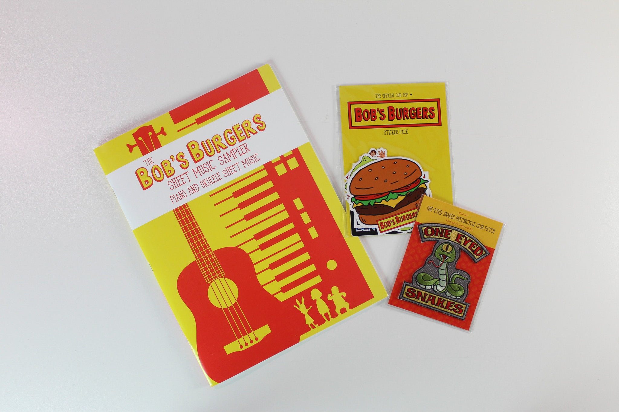Bob's Burgers - The Bob's Burgers Music Album Deluxe Ltd. Box Set on Sub Pop Red, Yellow & Green Vinyl
