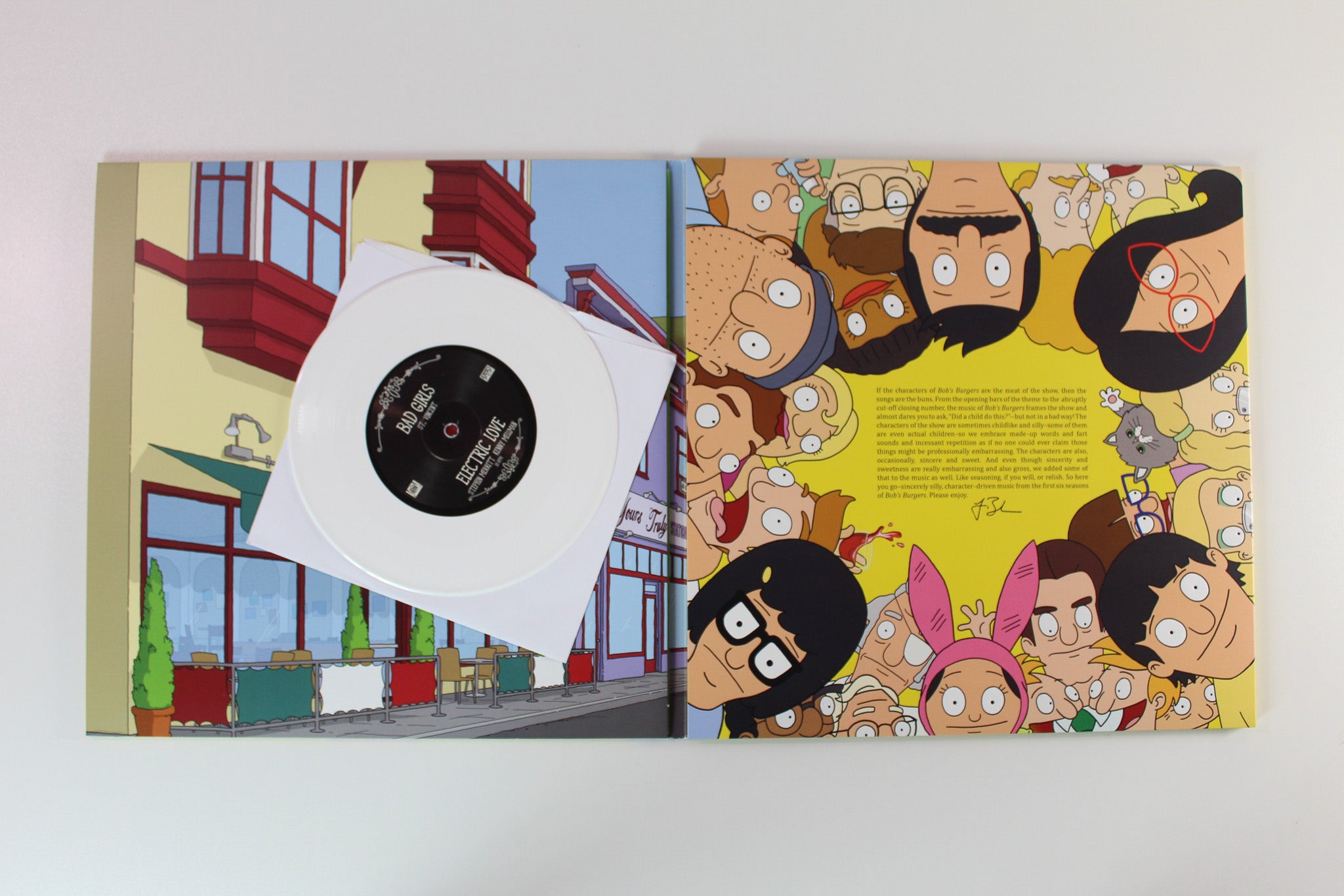 Bob's Burgers - The Bob's Burgers Music Album Deluxe Ltd. Box Set on Sub Pop Red, Yellow & Green Vinyl