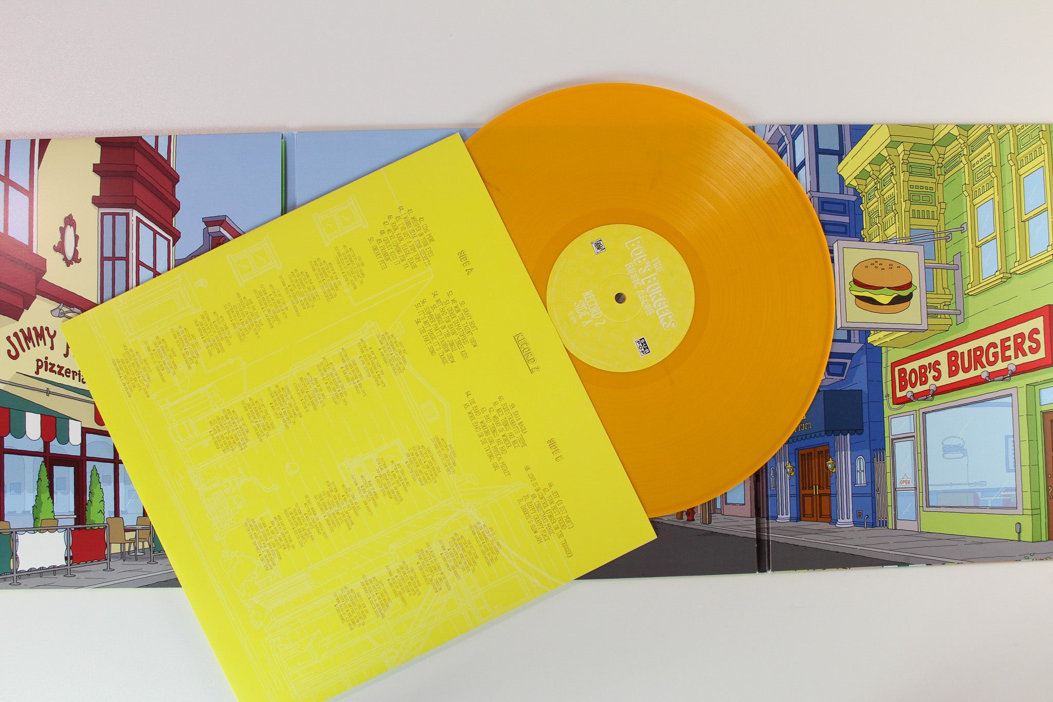 Bob's Burgers - The Bob's Burgers Music Album Deluxe Ltd. Box Set on Sub Pop Red, Yellow & Green Vinyl