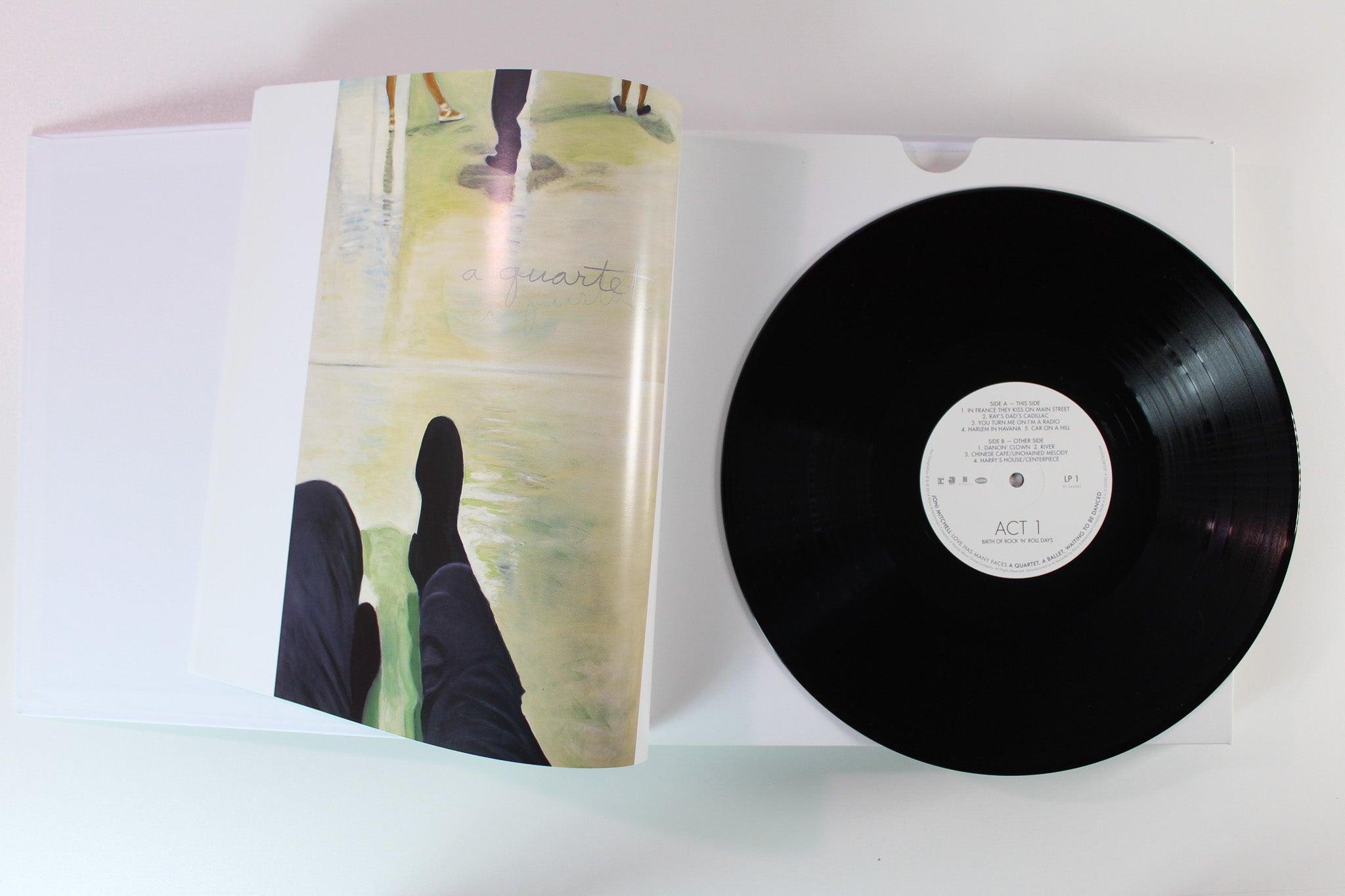 Joni Mitchell - Love Has Many Faces (A Quartet, A Ballet, Waiting To Be Danced) on Rhino Ltd Numbered