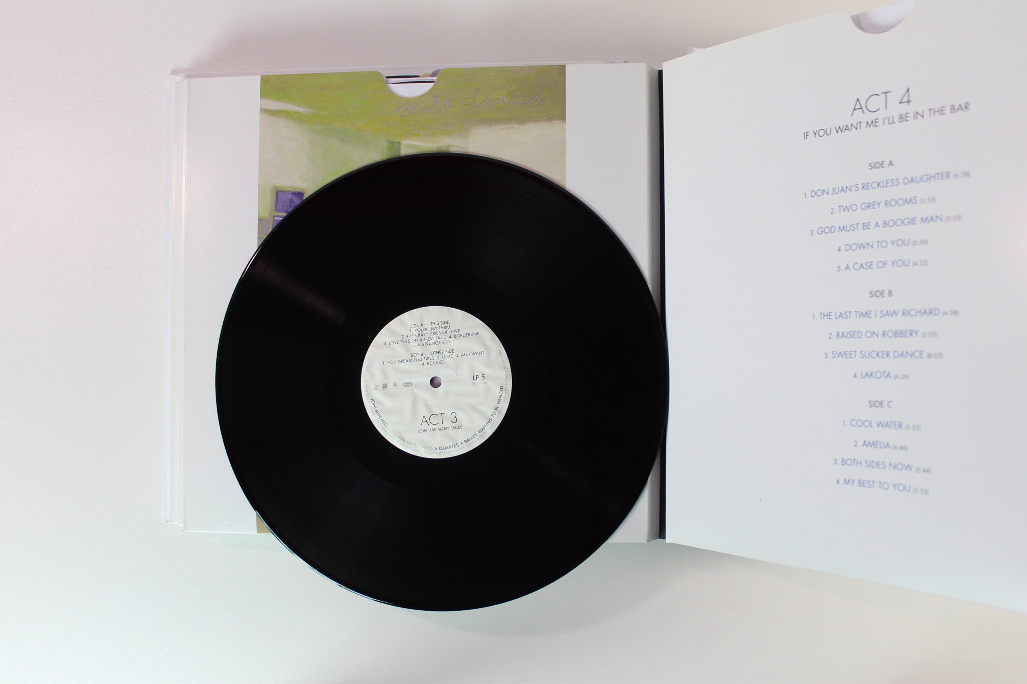 Joni Mitchell - Love Has Many Faces (A Quartet, A Ballet, Waiting To Be Danced) on Rhino Ltd Numbered