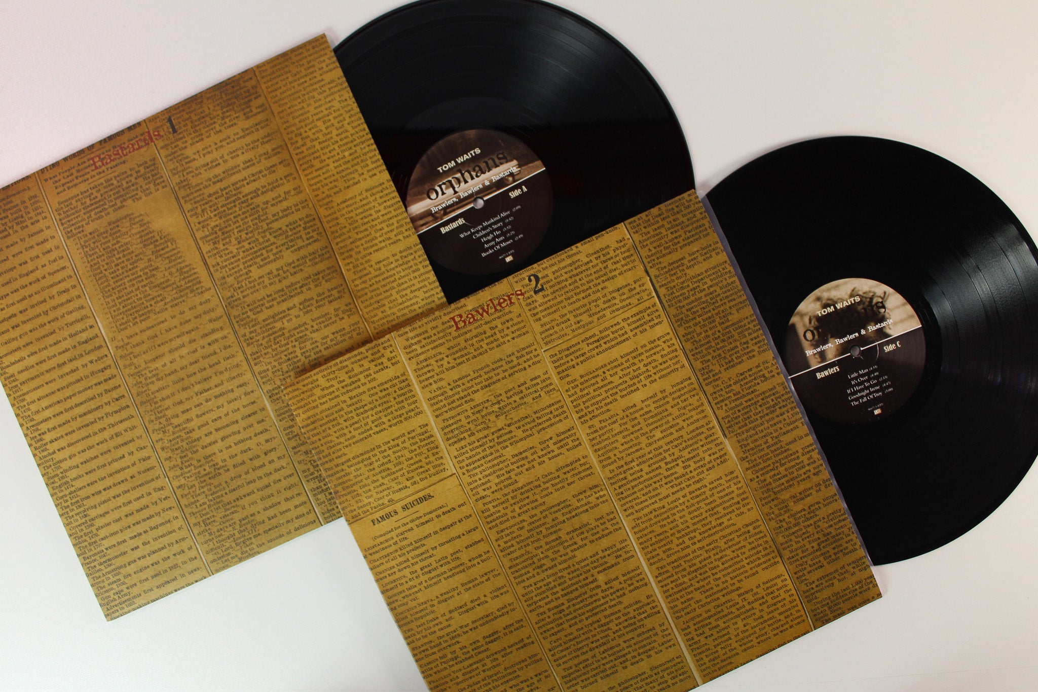 Tom Waits - Orphans (Brawlers, Bawlers & Bastards) on Anti Ltd 180 Gram Box Set Reissue