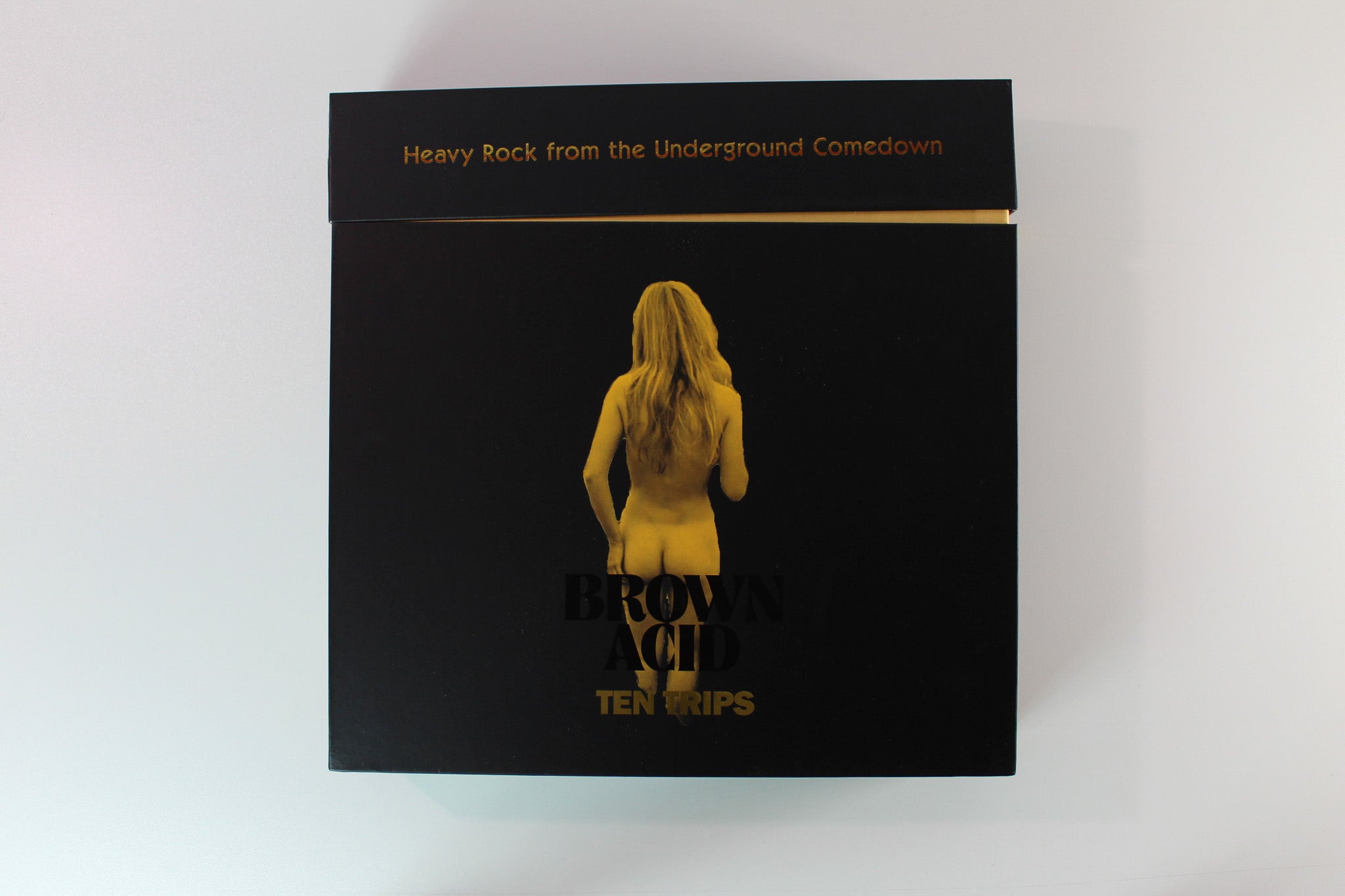 Various - Brown Acid: Ten Trips (Heavy Rock From The Underground Comedown) on RidingEasy Random Color Vinyl Box Set