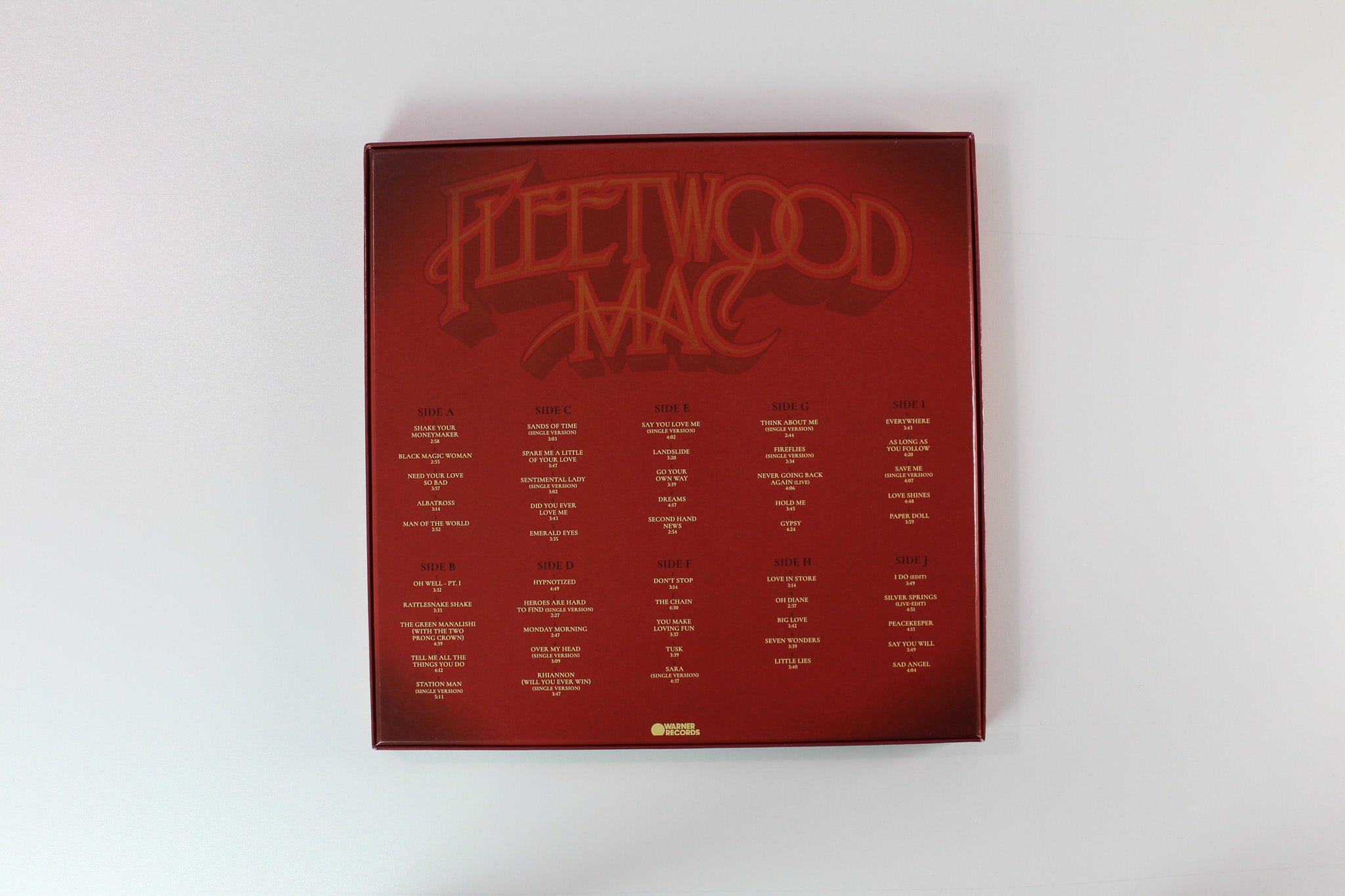 Fleetwood Mac - 50 Years - Don't Stop on Rhino Box Set