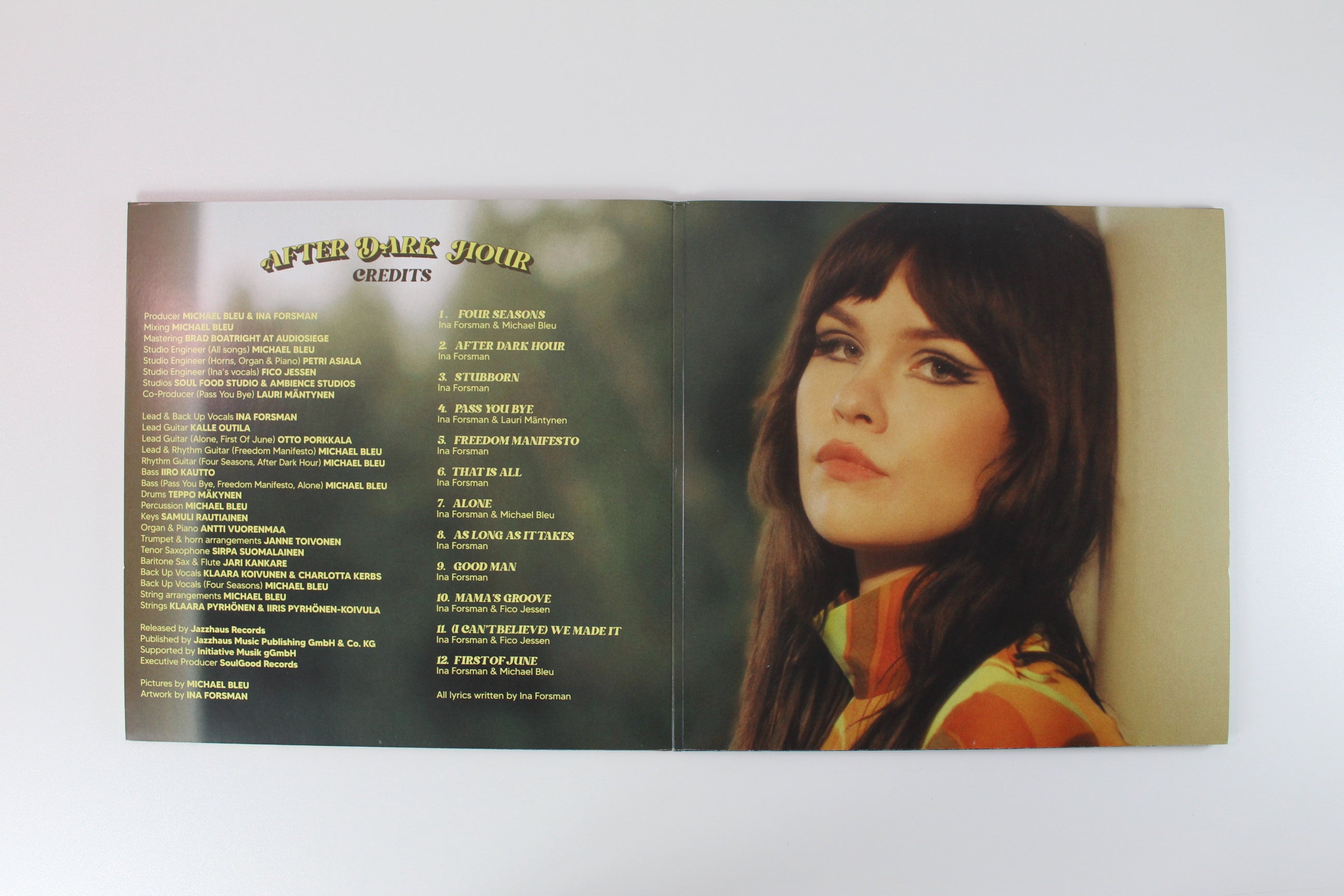 Ina Forsman - After Dark Hour on Jazzhaus Records