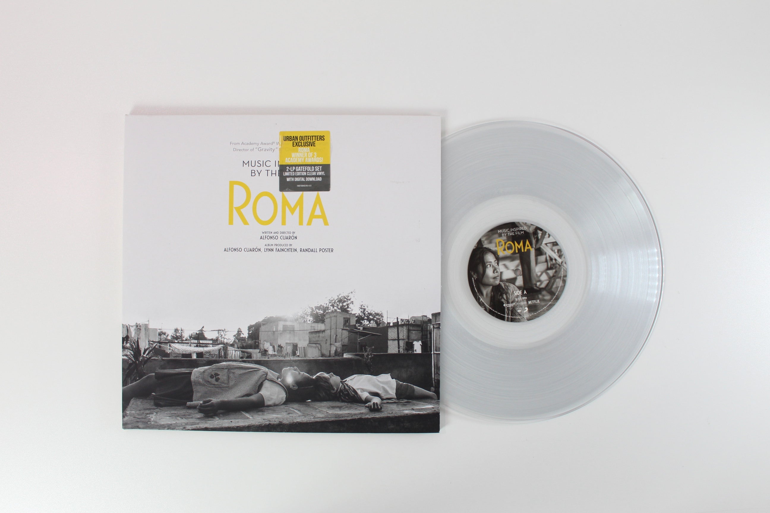 Various - Roma (Music Inspired By The Film) on Columbia - Clear Vinyl