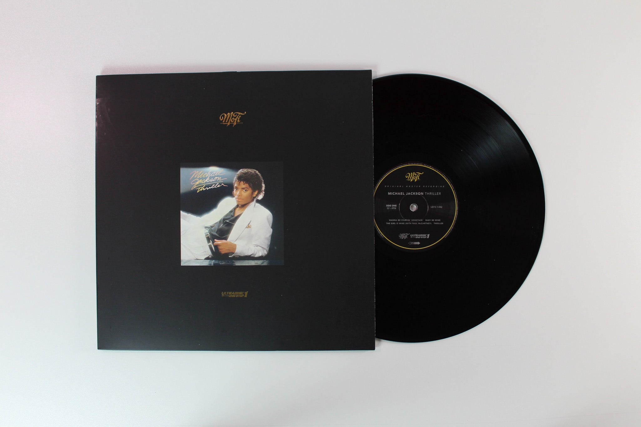 Michael Jackson - Thriller on Mobile Fidelity Sound Lab Ltd Numbered 180 Gram SuperVinyl Box Set Reissue