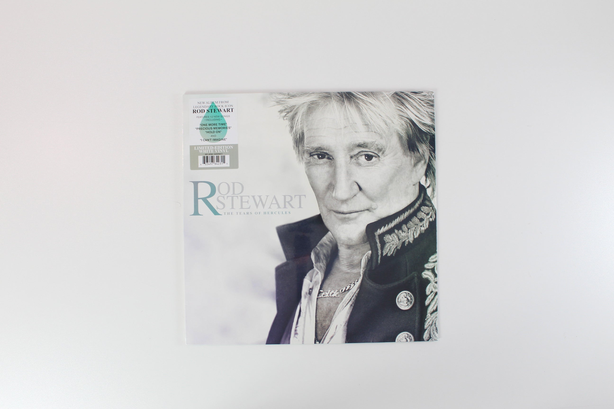 Rod Stewart - The Tears Of Hercules on Warner Records - White Vinyl - Sealed