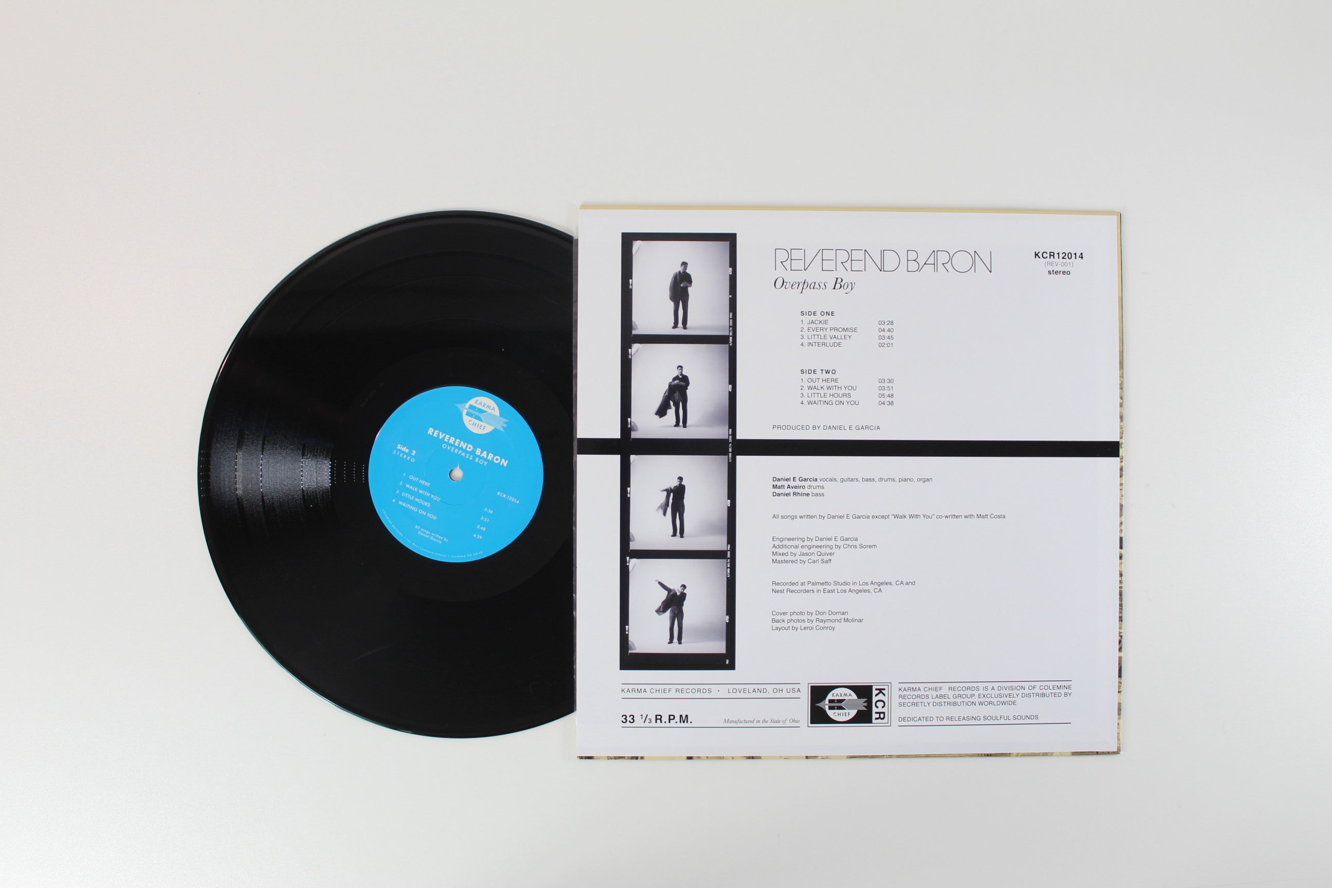 Reverend Baron - Overpass Boy on Karma Chief Records