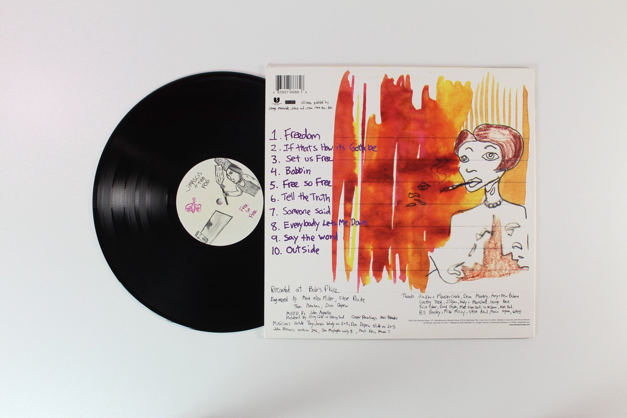 J Mascis + The Fog - Free So Free on Ultimatum Music