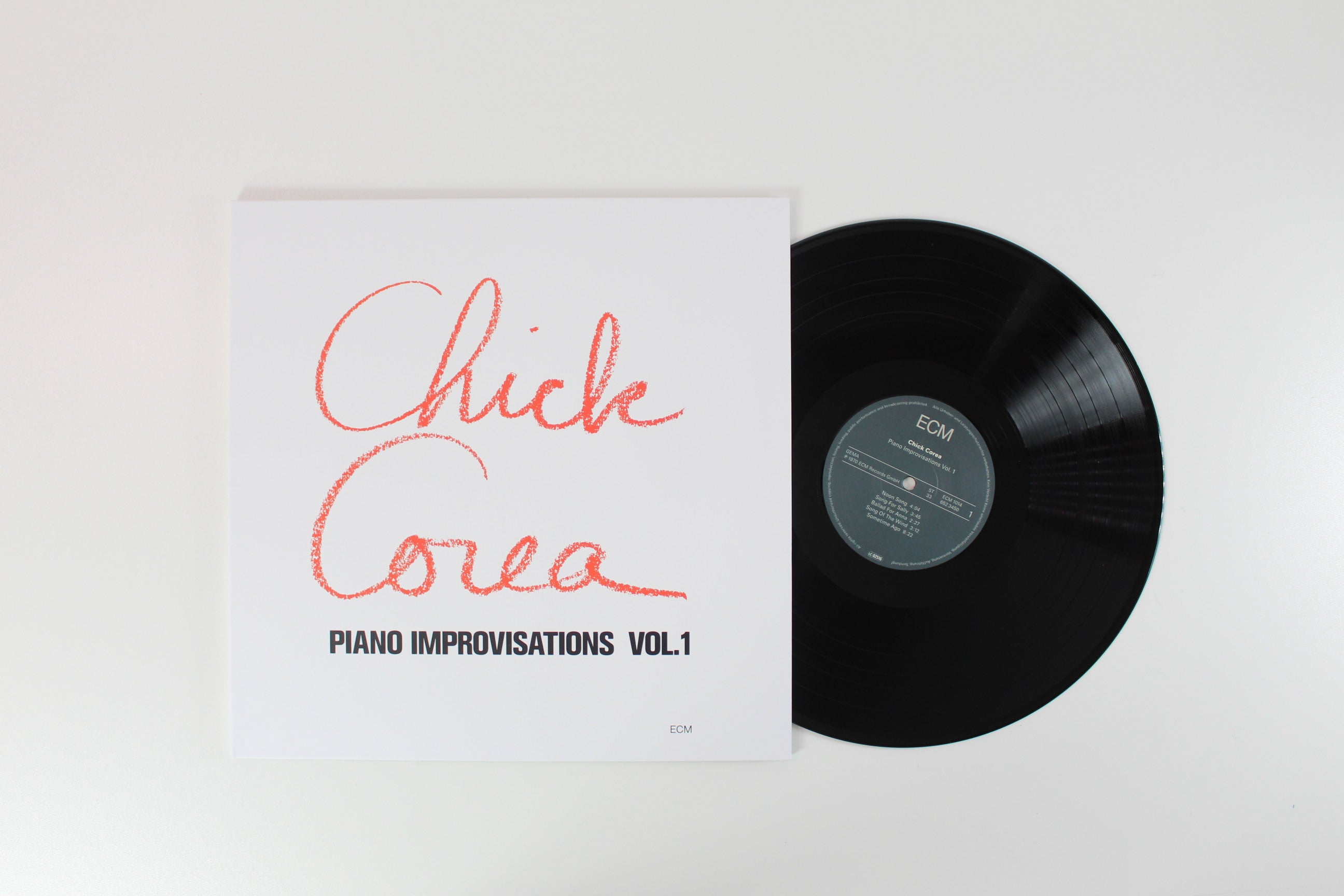 Chick Corea - Piano Improvisations Vol. 1 on ECM Records - Luminessence Series