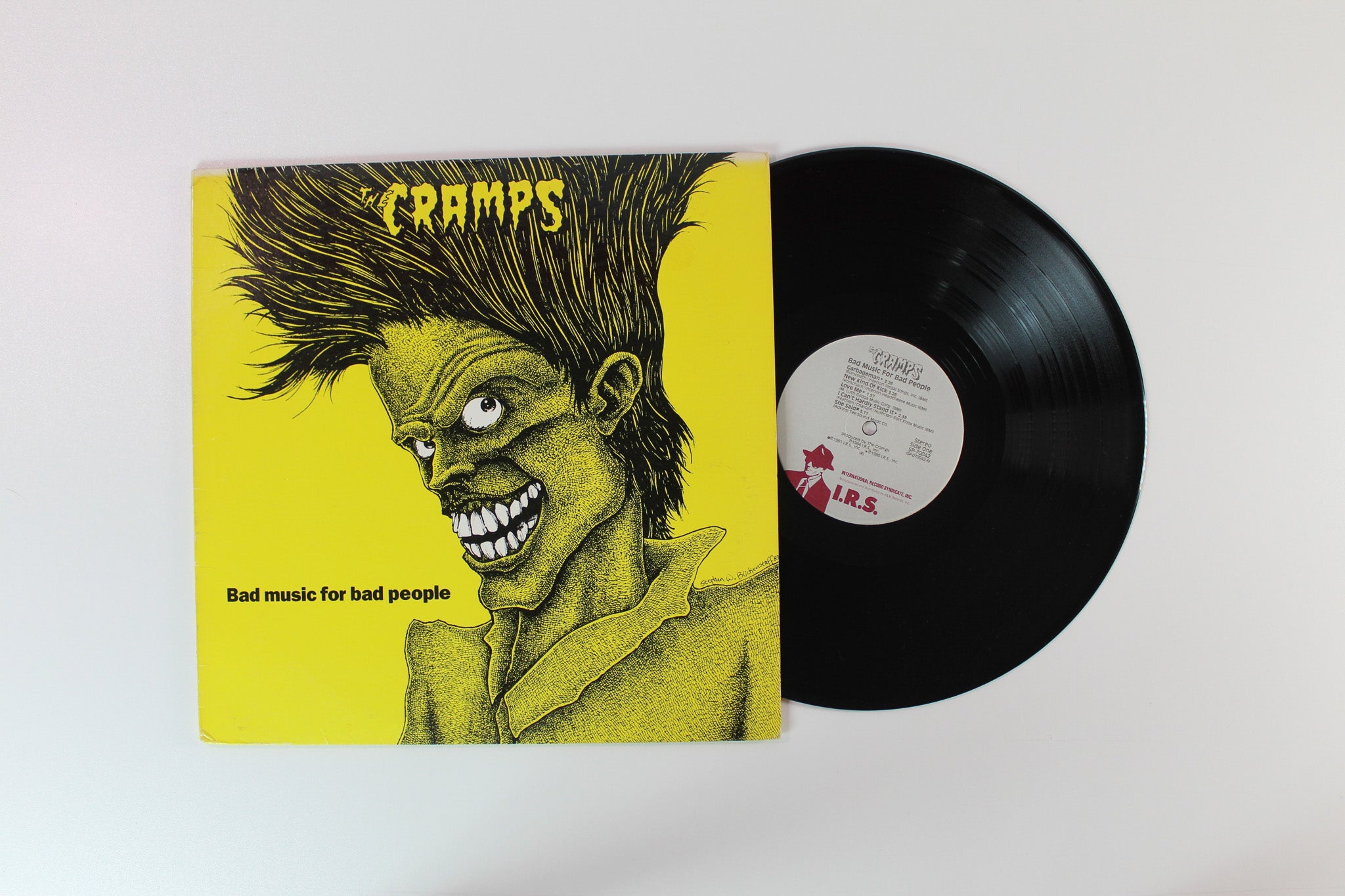 The Cramps - Bad Music For Bad People on I.R.S. Records