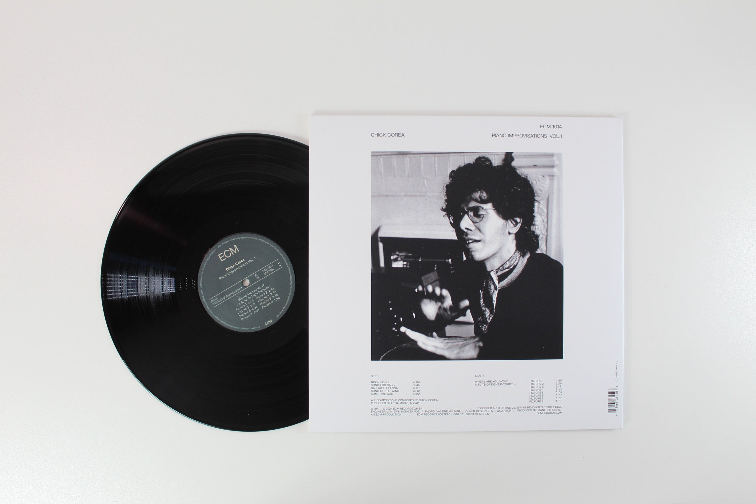 Chick Corea - Piano Improvisations Vol. 1 on ECM Records - Luminessence Series