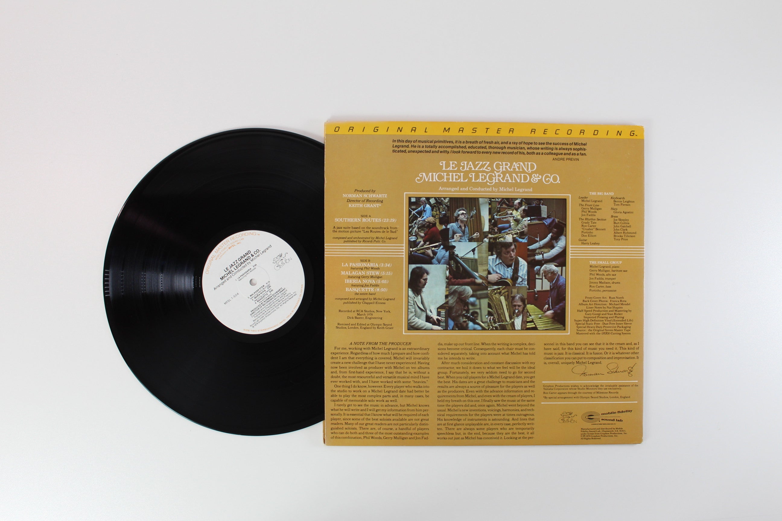 Michel Legrand & Co. - Le Jazz Grand on Mobile Fidelity Sound Lab
