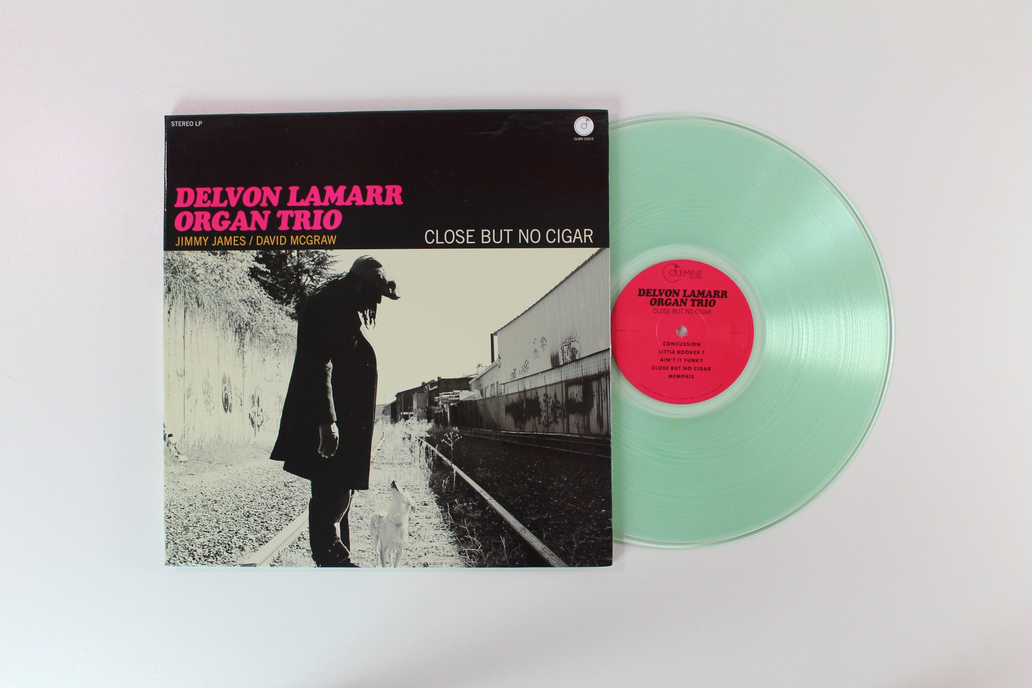 Delvon Lamarr Organ Trio - Close But No Cigar on Colemine Records Ltd. Coke Bottle Clear