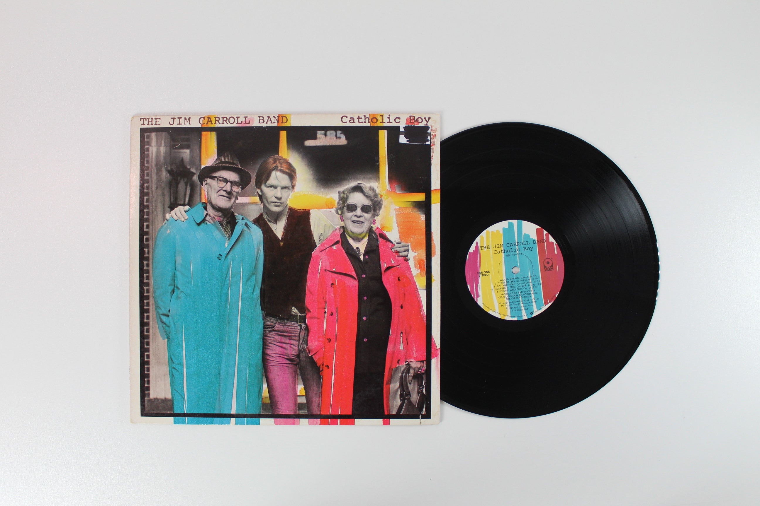 The Jim Carroll Band - Catholic Boy on ATCO Records
