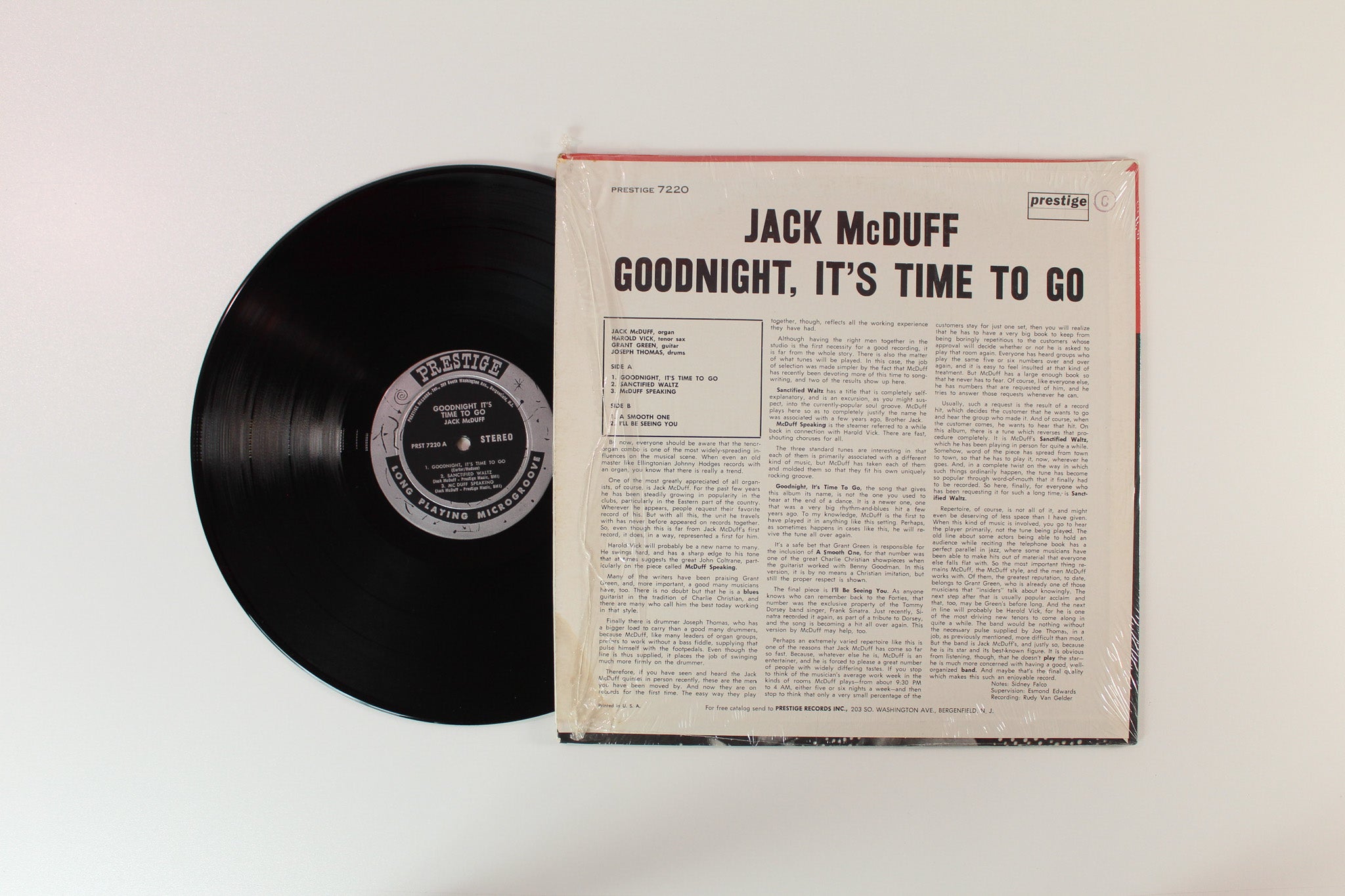 Brother Jack McDuff - Goodnight, It's Time To Go on Prestige