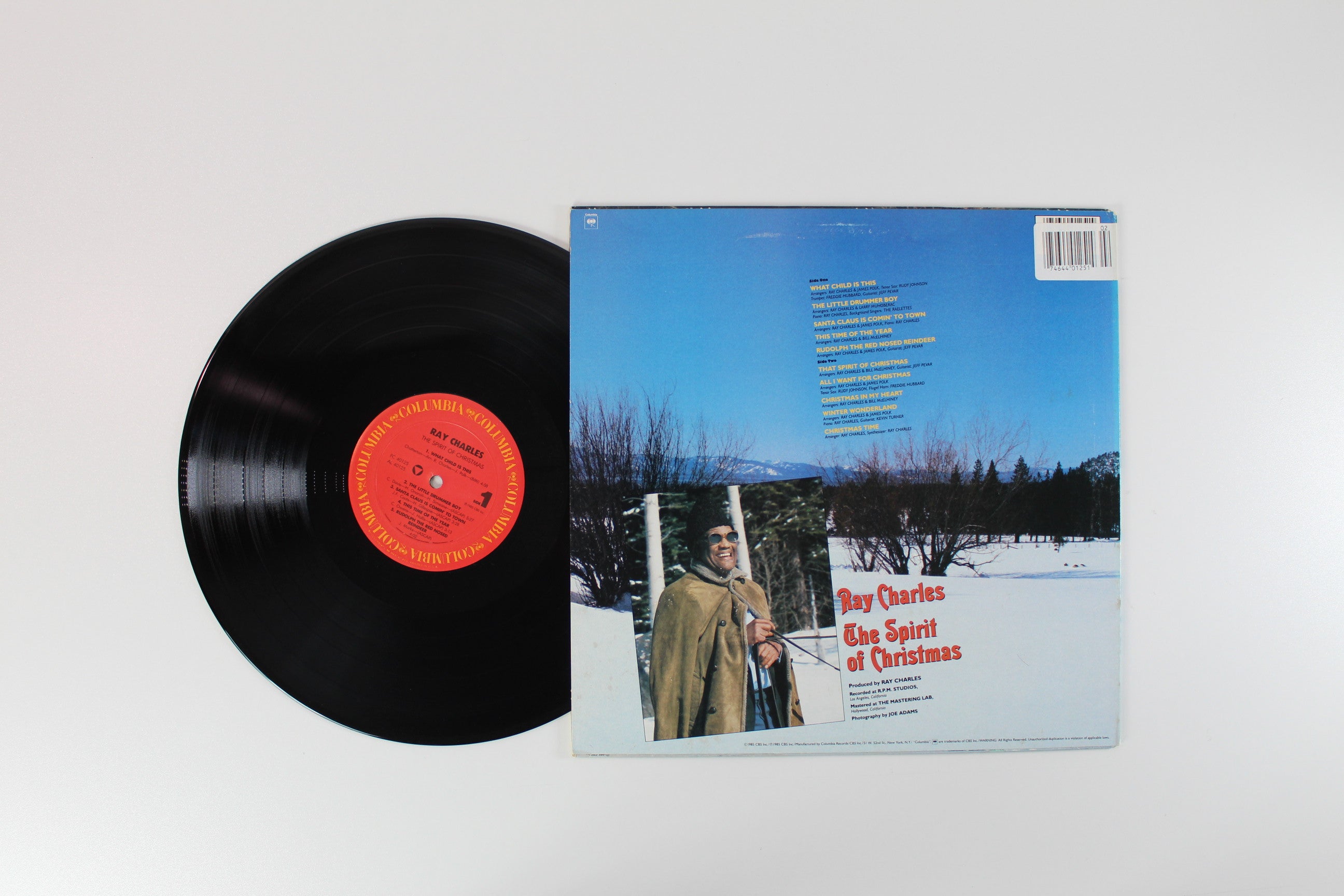 Ray Charles - The Spirit Of Christmas on Columbia