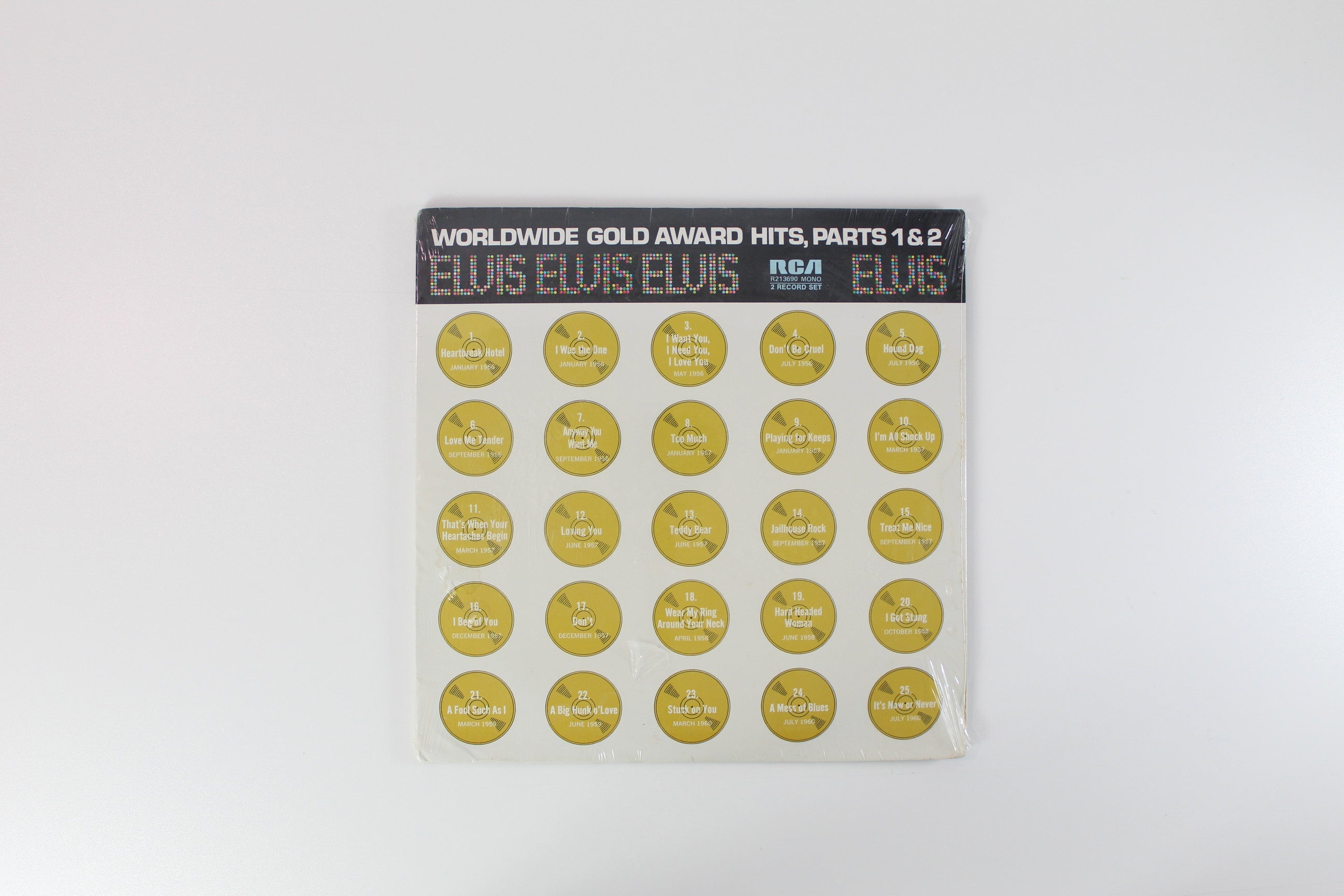 Elvis Presley - Worldwide Gold Award Hits, Parts 1 & 2 on RCA - Sealed