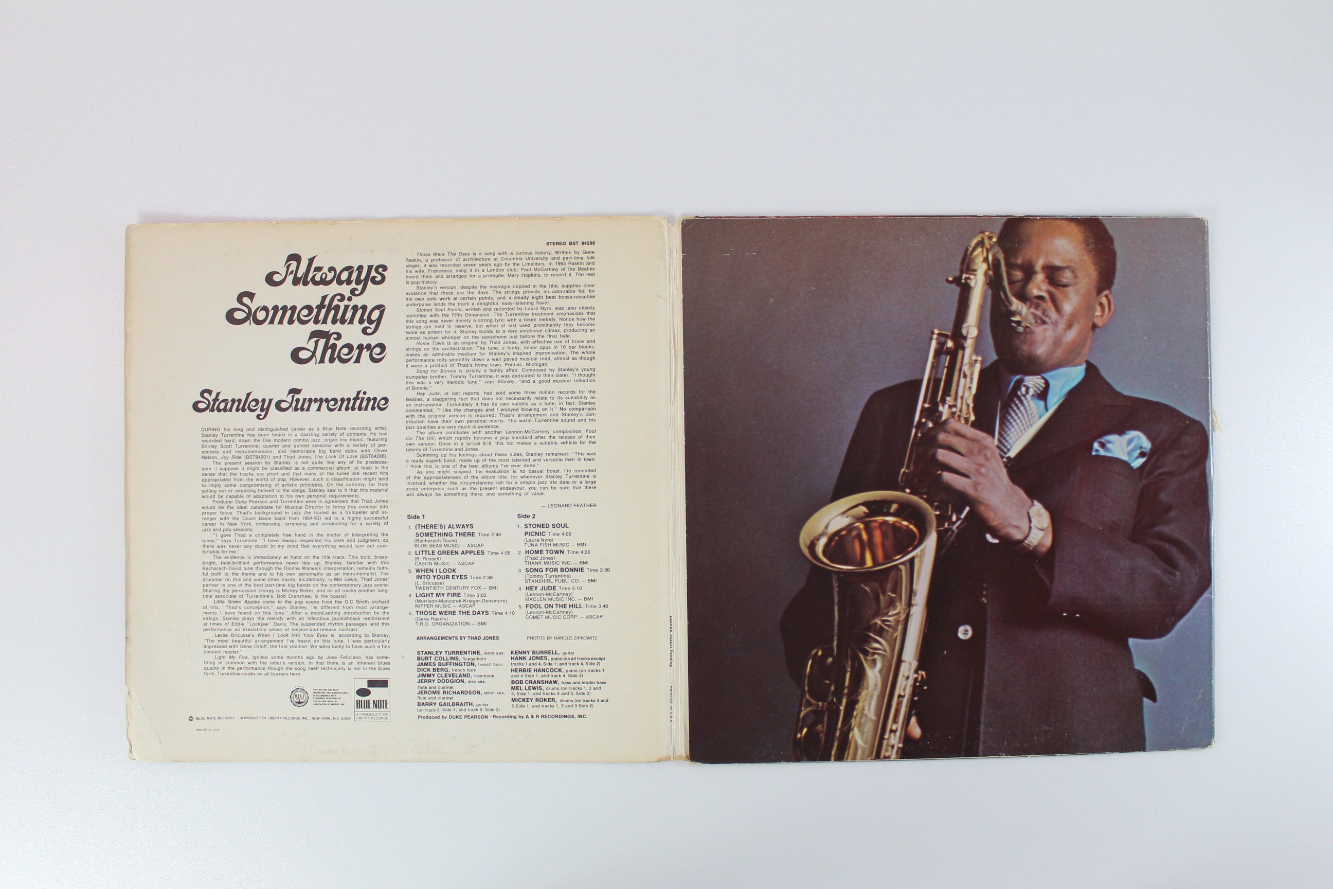 Stanley Turrentine - Always Something There on Blue Note