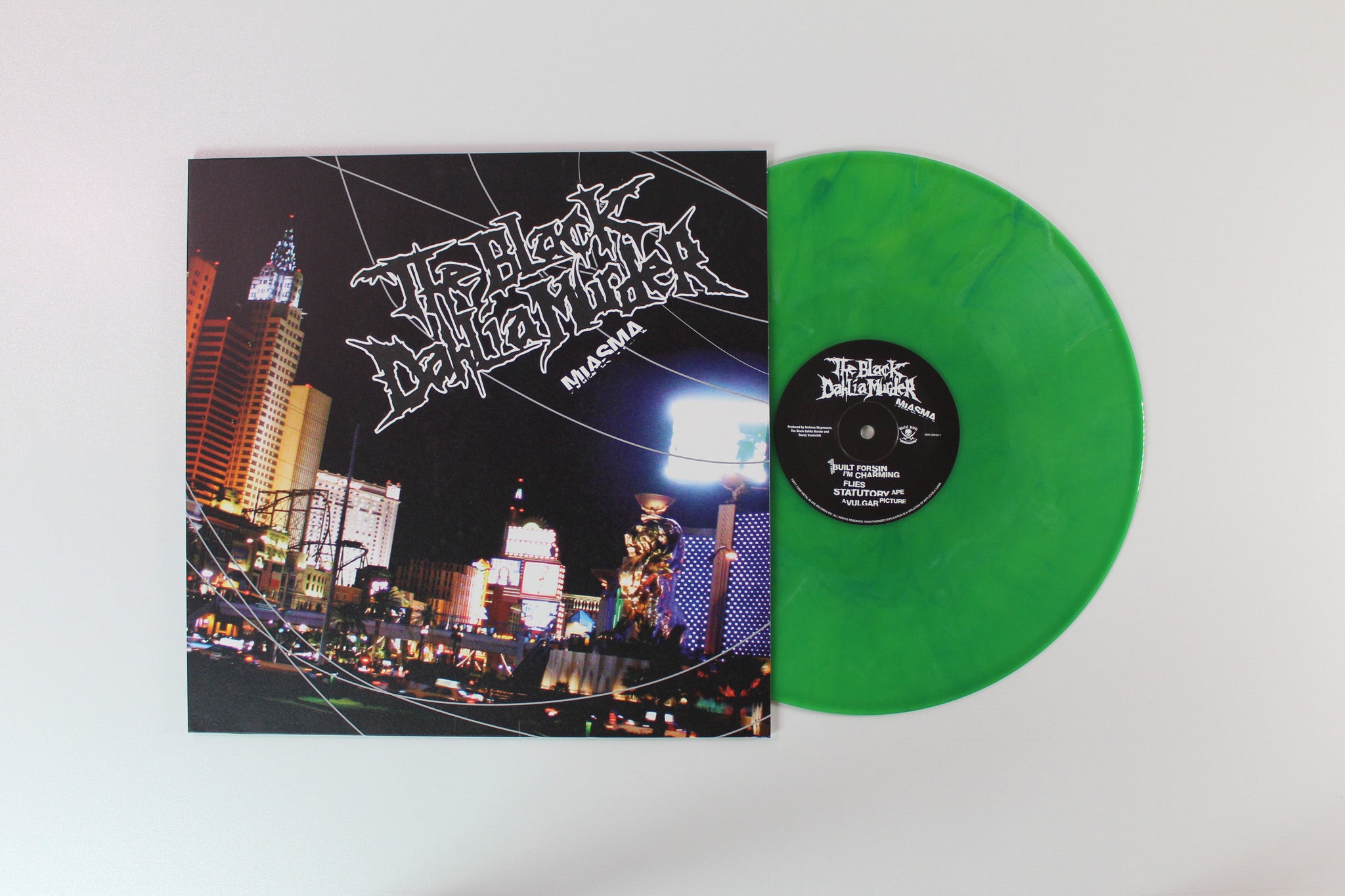 The Black Dahlia Murder - Miasma on Metal Blade Records Ltd. Reissue Emerald Green Marbled Vinyl