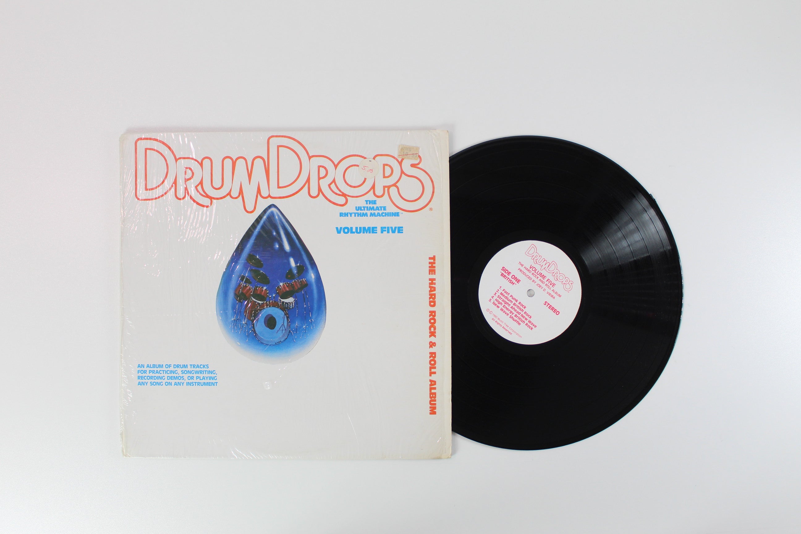 Joey D. Vieira - DrumDrops® Volume Five "The Hard Rock & Roll Album" on DrumDrops