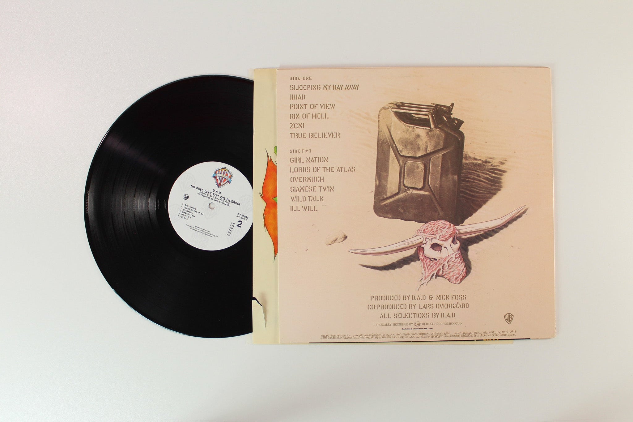 D-A-D - No Fuel Left For The Pilgrims on Warner Bros. Records Club Edition