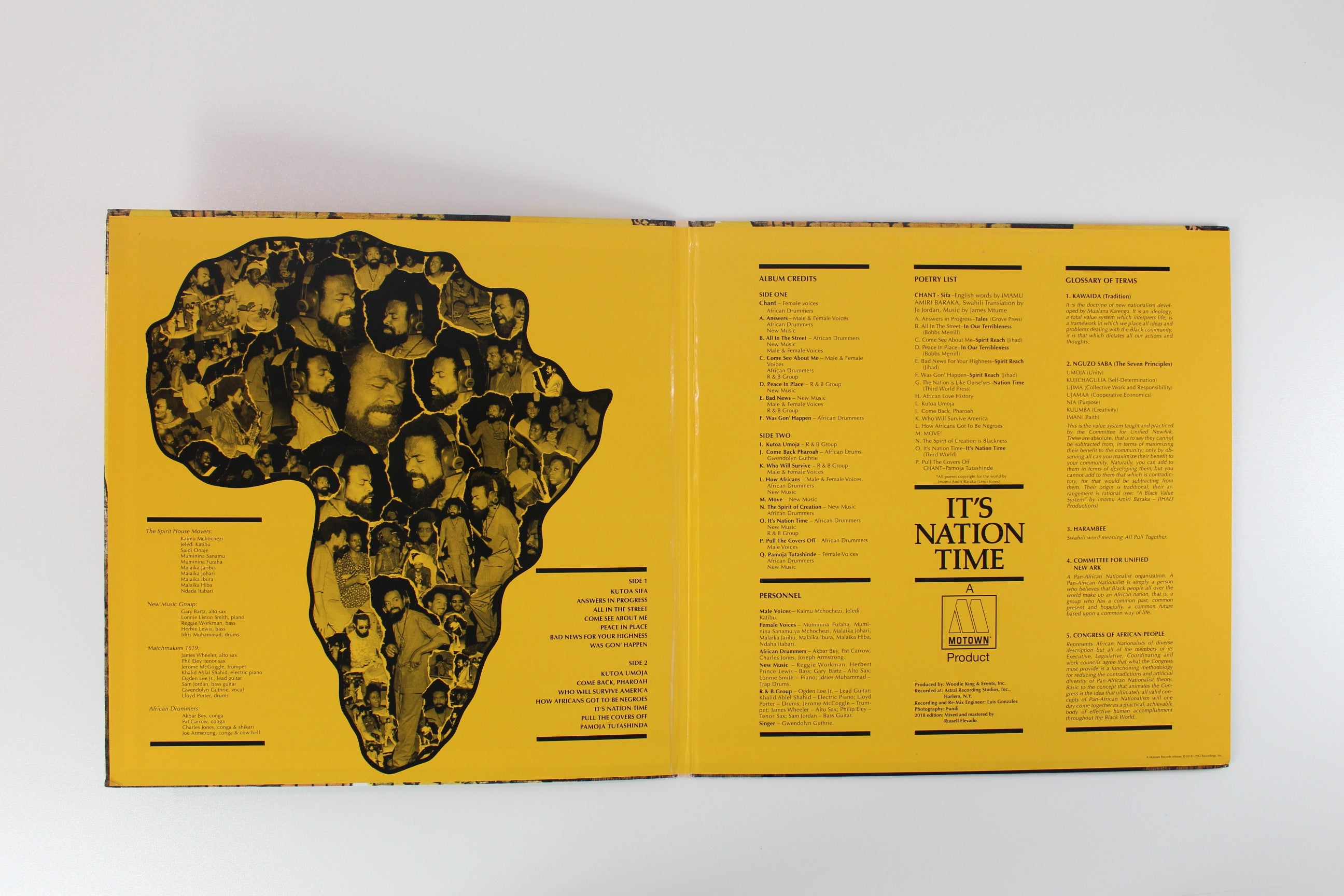 Amiri Baraka - "It's Nation Time" African Visionary Music on Motown / UMe / Black Forum