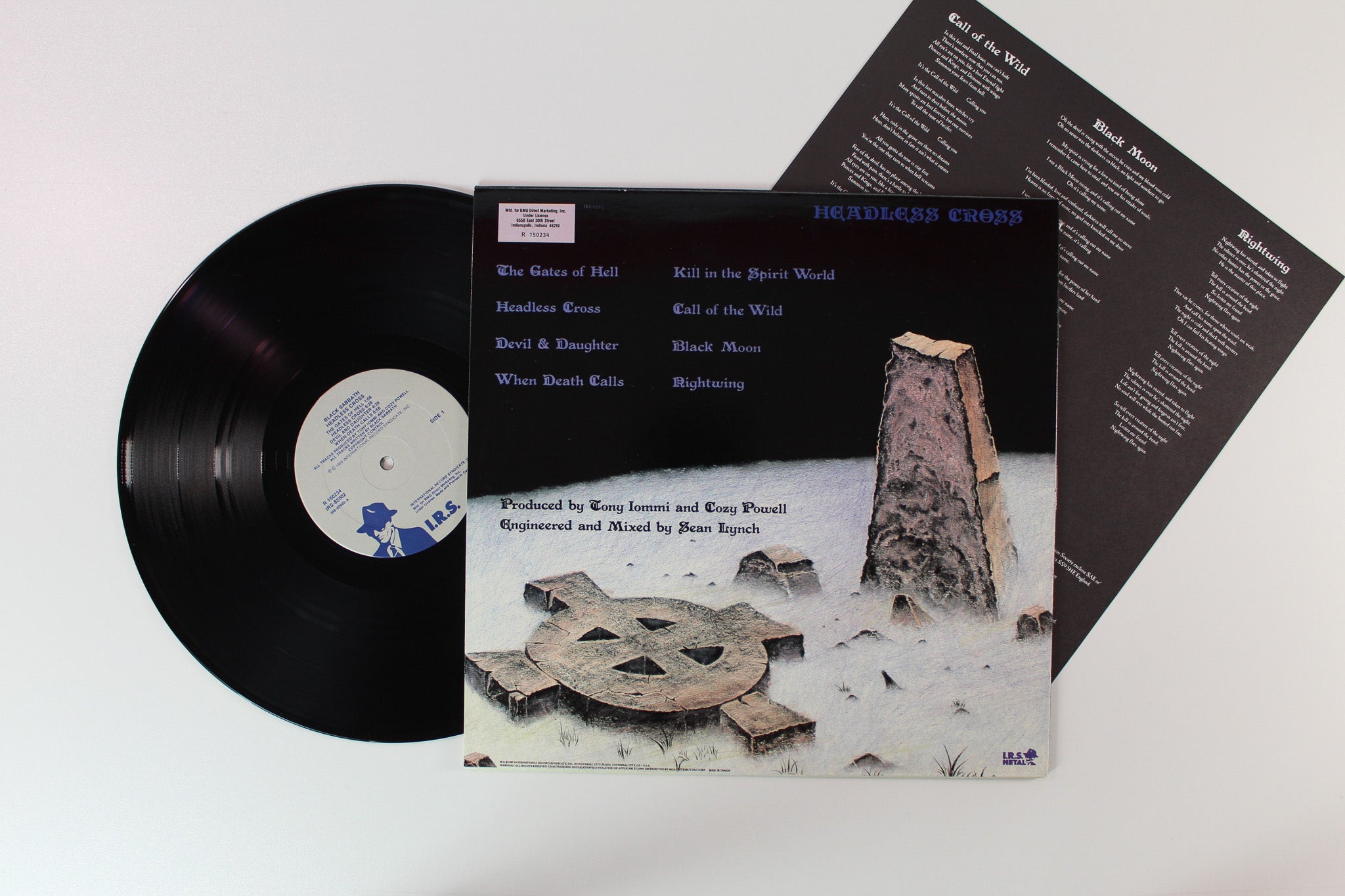 Black Sabbath - Headless Cross on I.R.S. Metal Club Edition