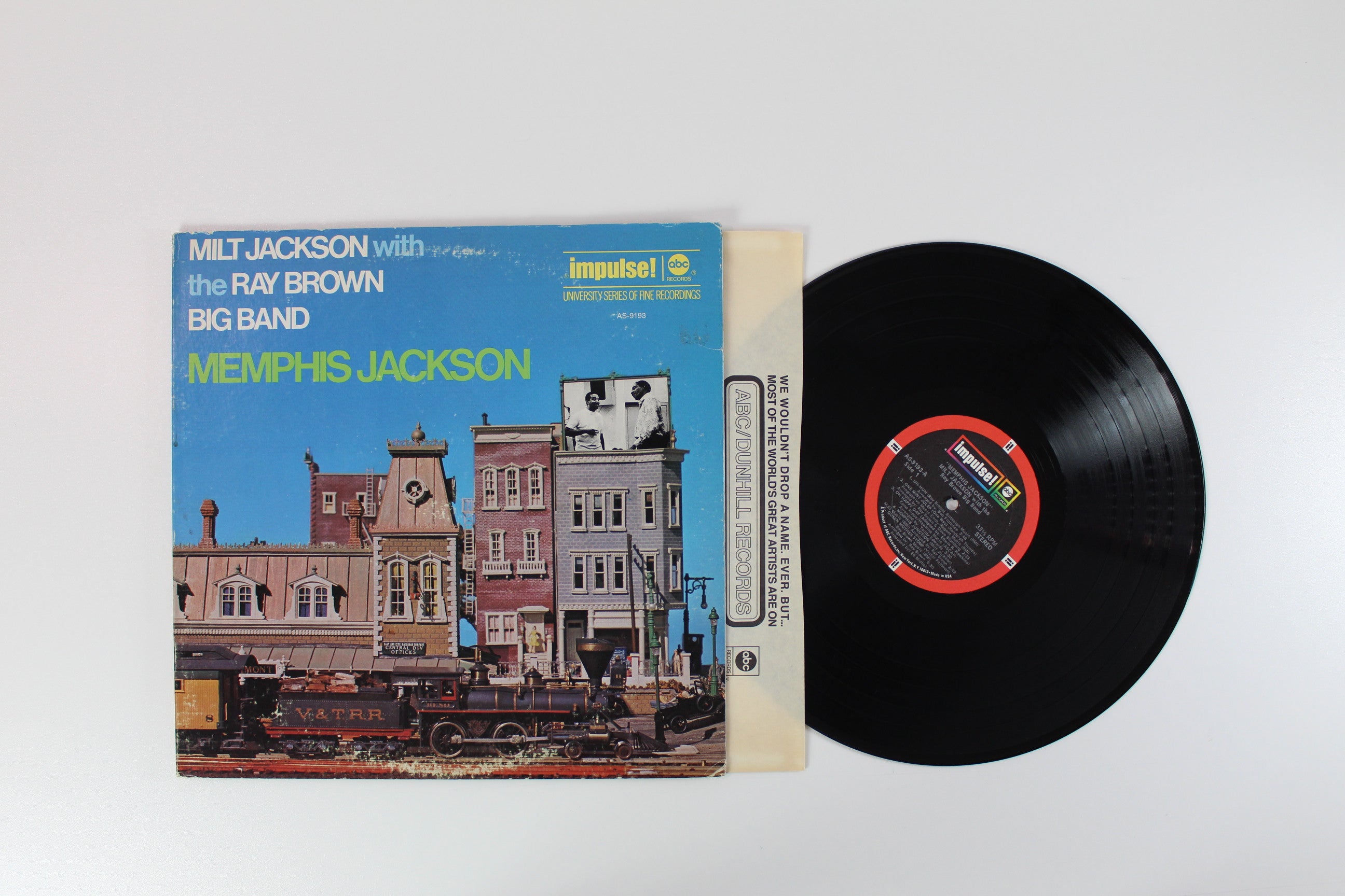 Milt Jackson, The Ray Brown Big Band - Memphis Jackson on Impulse!