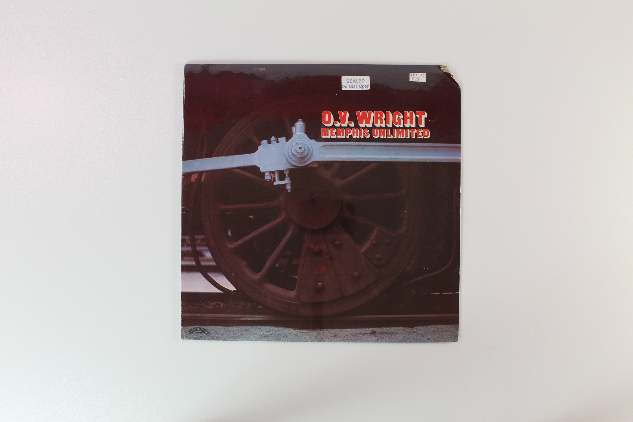O.V. Wright - Memphis Unlimited on Back Beat SEALED