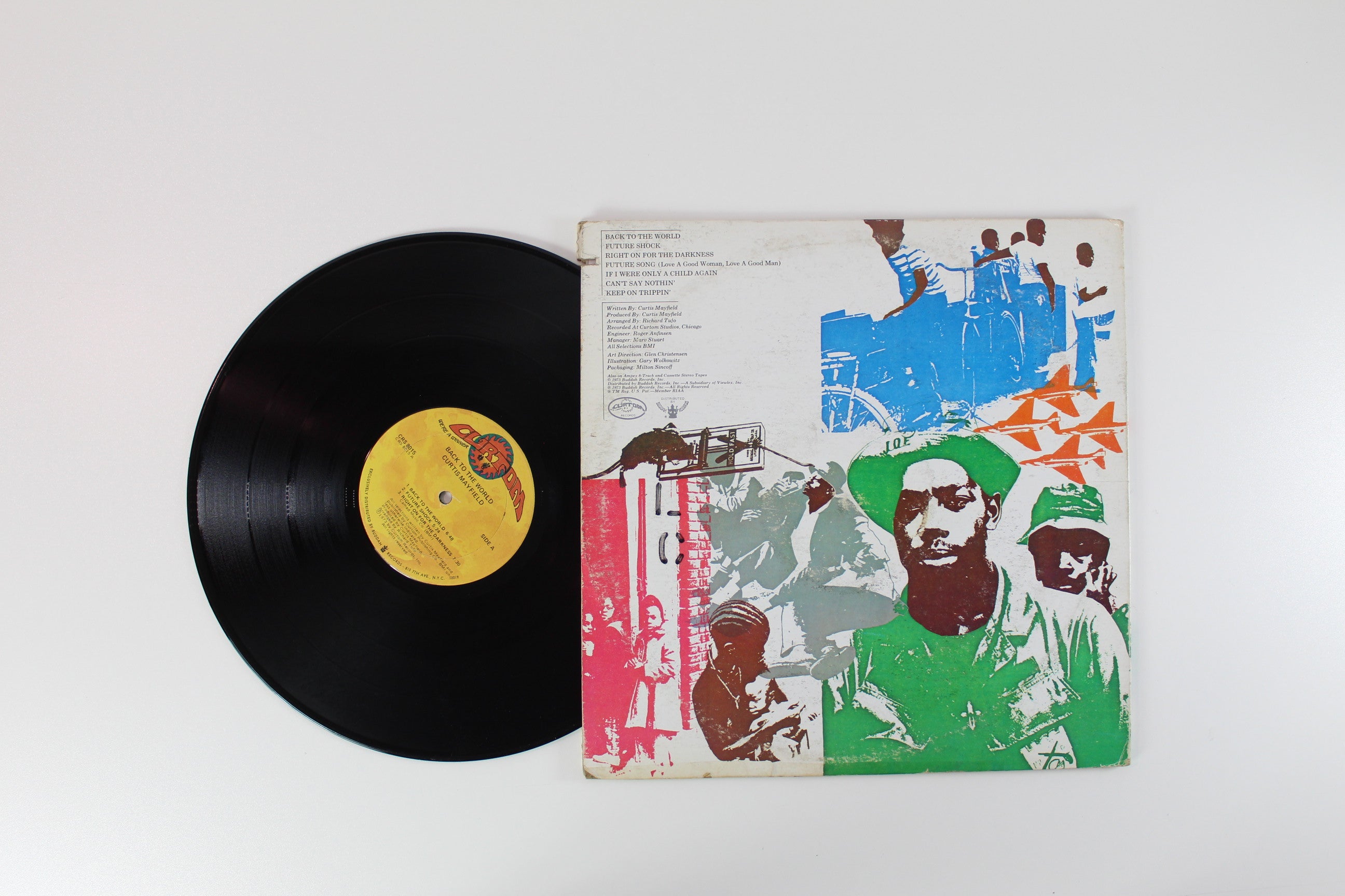 Curtis Mayfield - Back To The World on Curtom