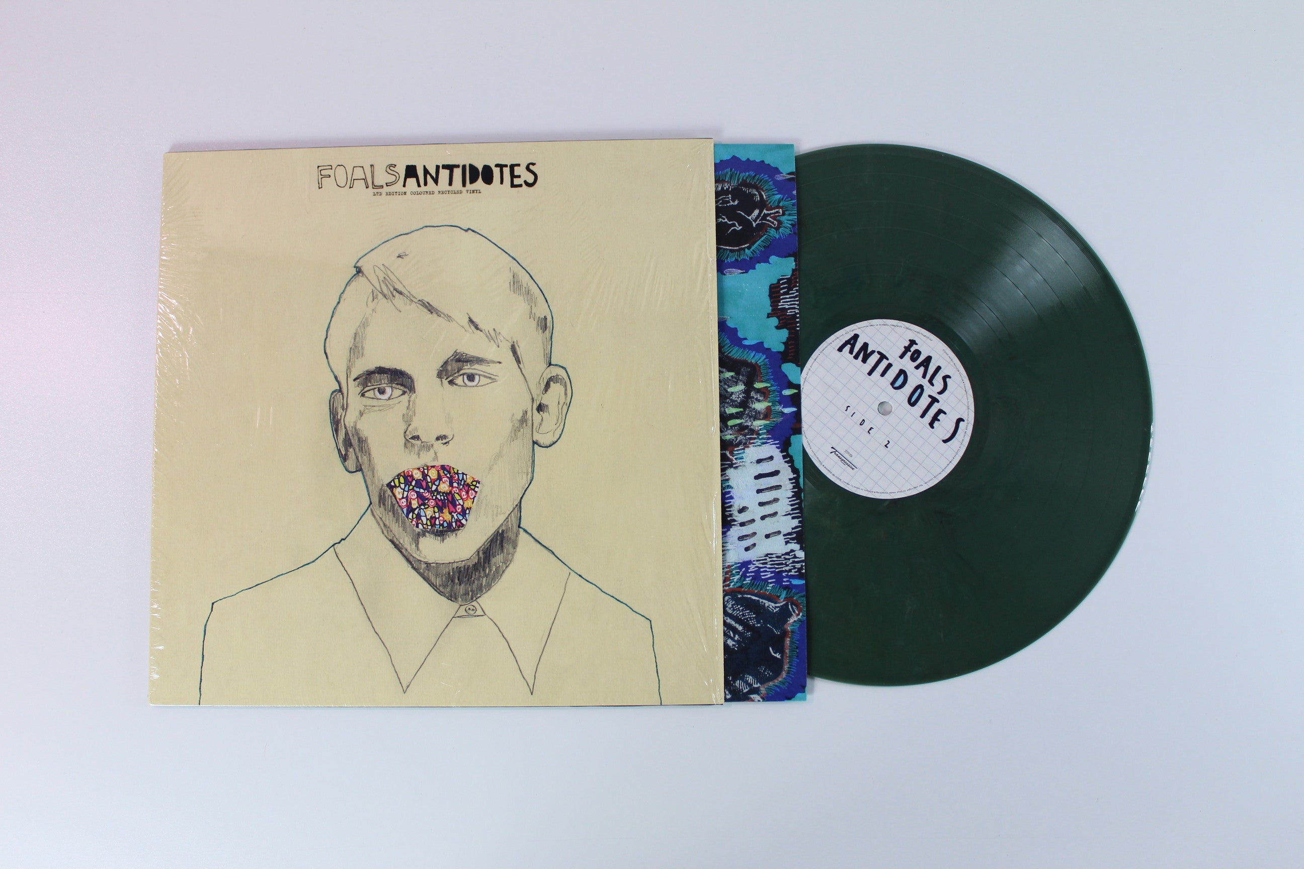 Foals - Antidotes on Transgressive Ltd Random Colored Recycled Vinyl Reissue