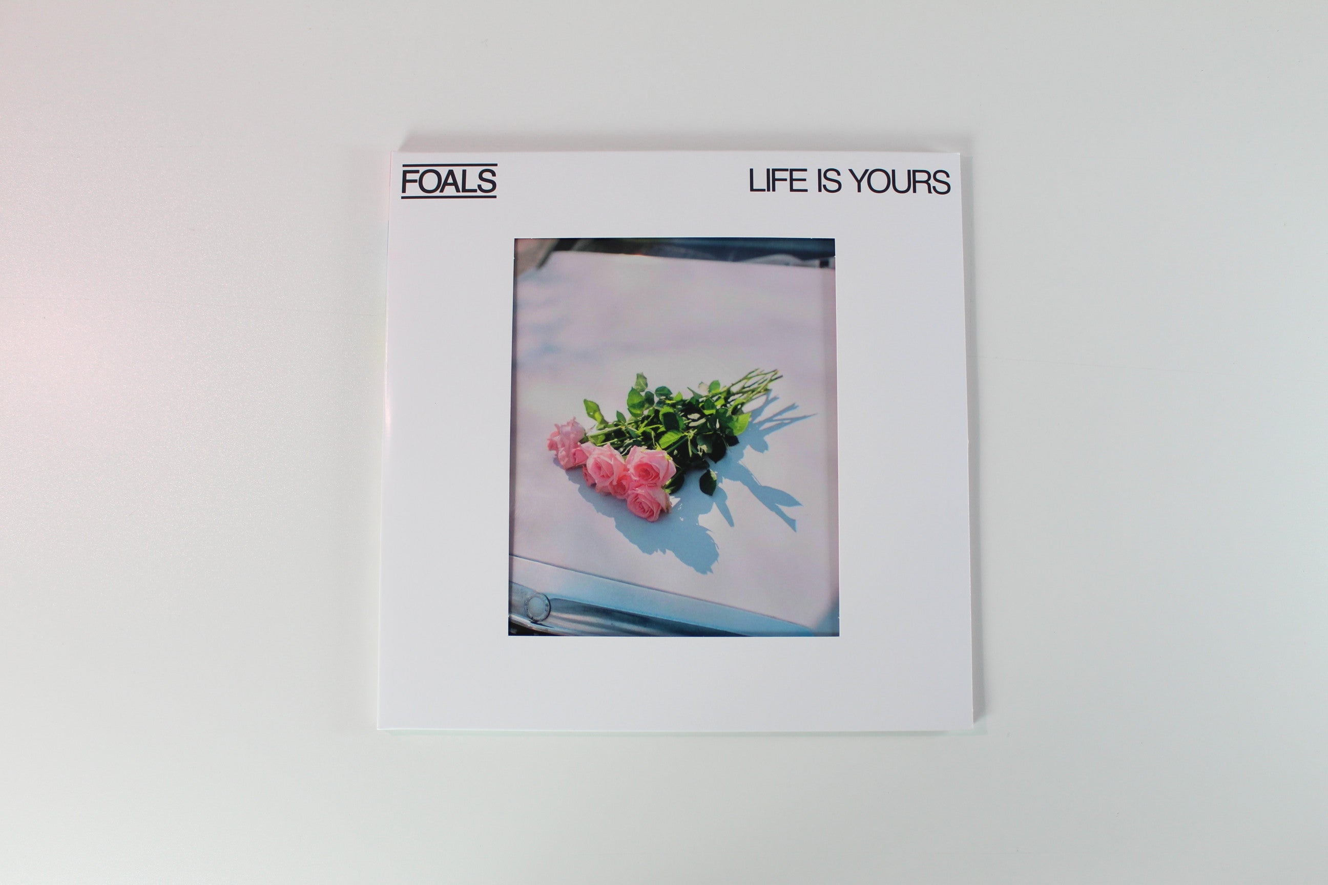 Foals - Life Is Yours on Warner Ltd Clear w/ Dark Green Marble