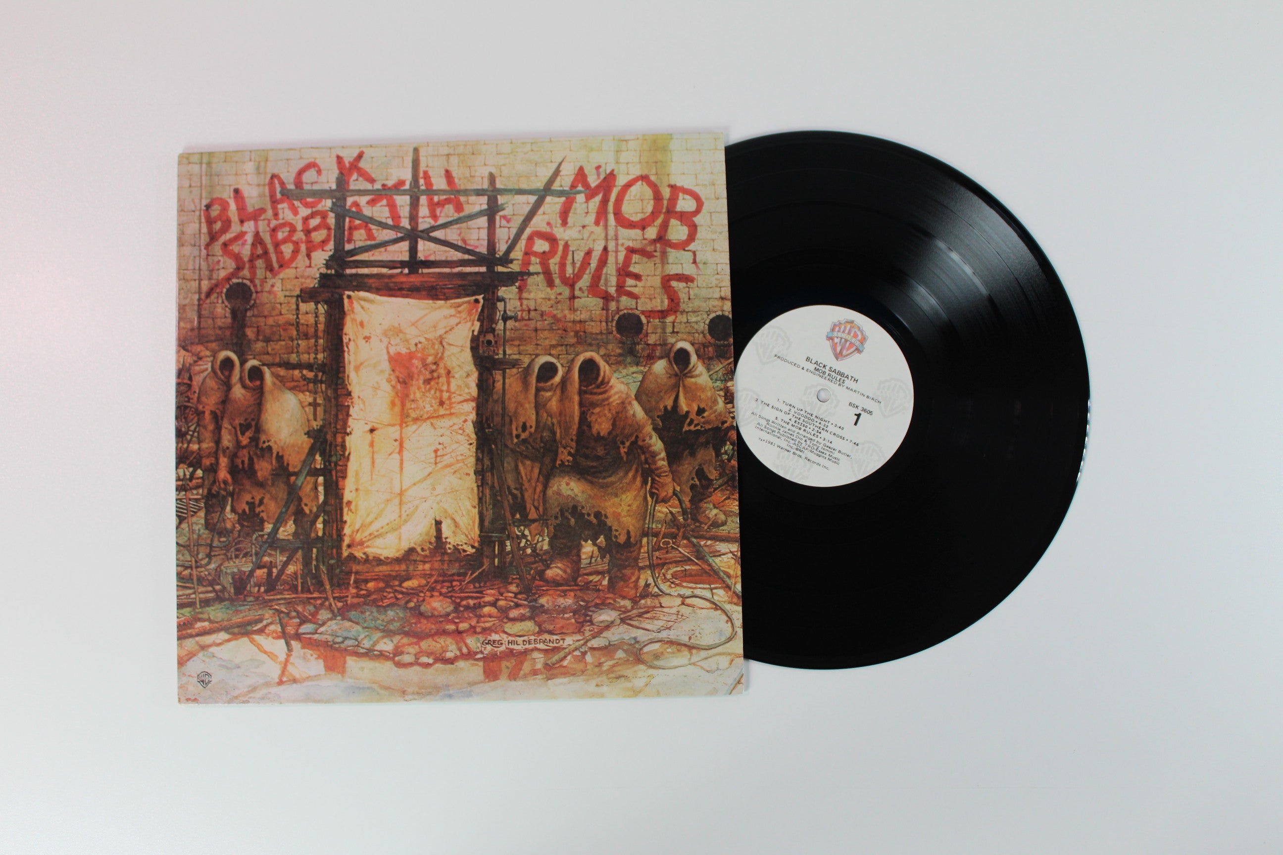 Black Sabbath - Mob Rules on Warner Bros